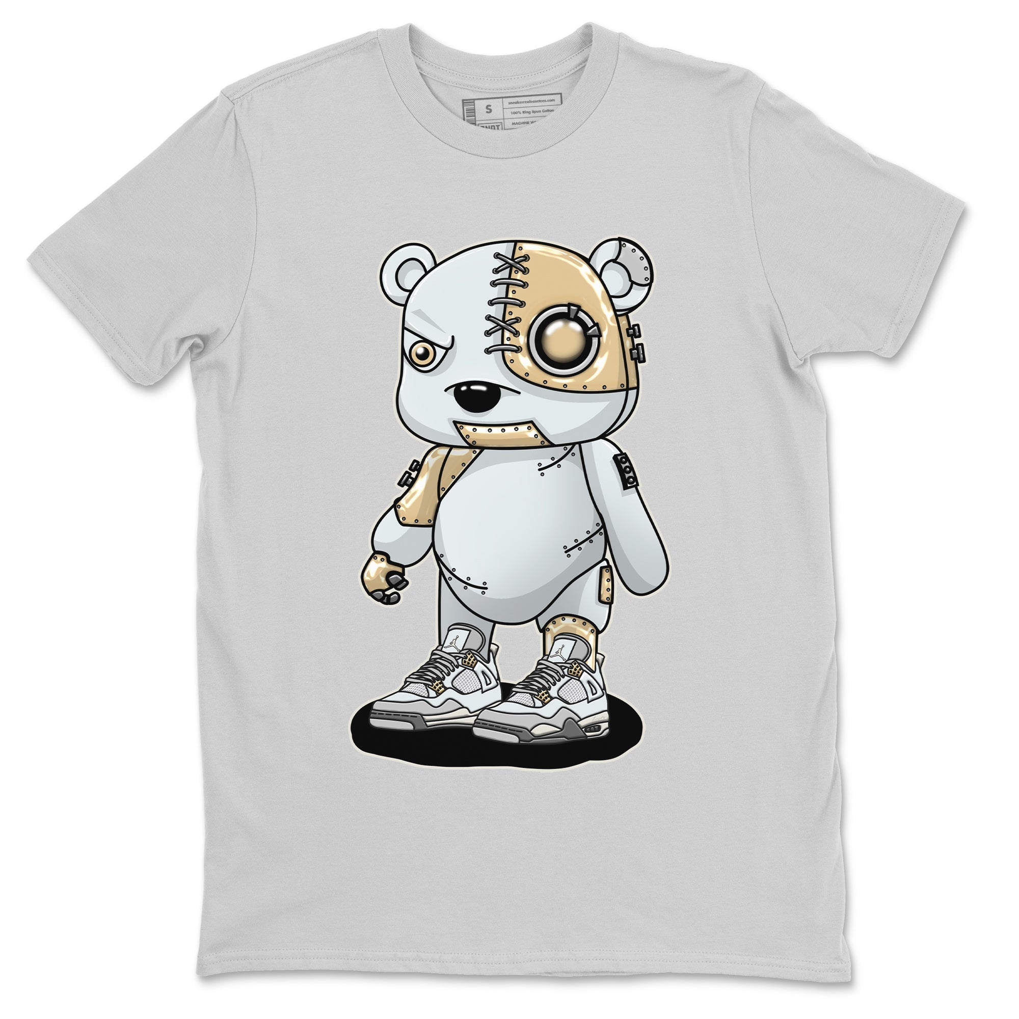 Cyborg Bear Unisex Tops - Air Jordan 4 Craft
