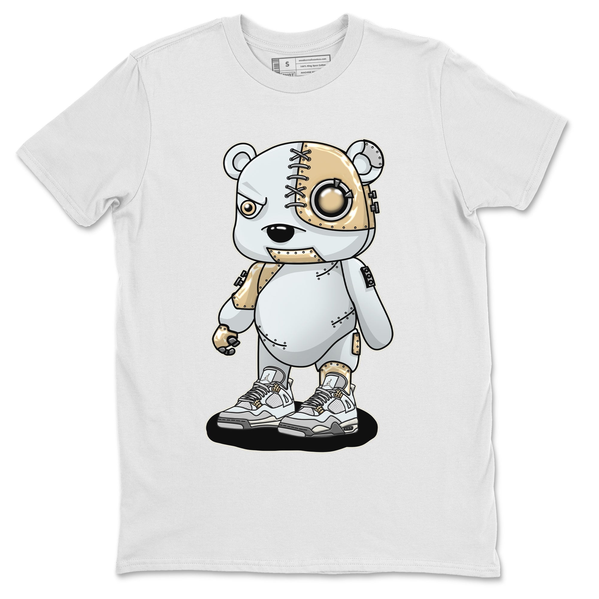 Cyborg Bear Unisex Tops - Air Jordan 4 Craft