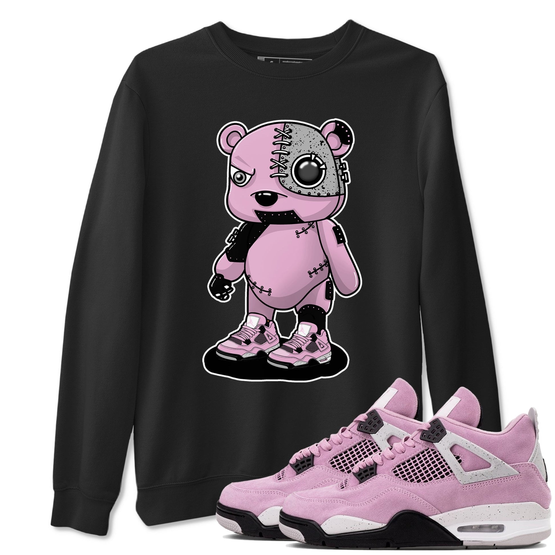 Cyborg Bear Sneaker Tees - Air Jordan 4 Orchid