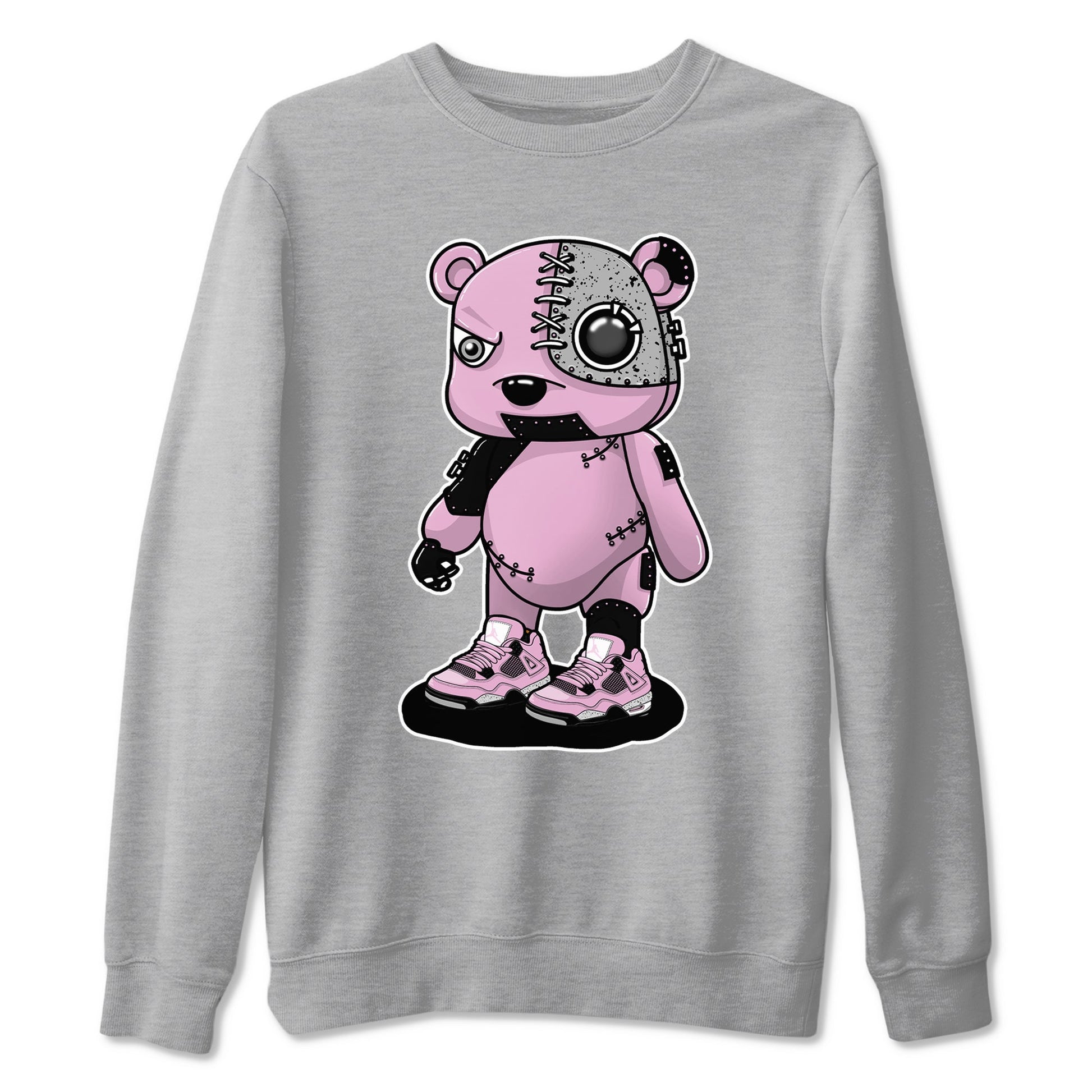 Cyborg Bear Sneaker Tees - Air Jordan 4 Orchid