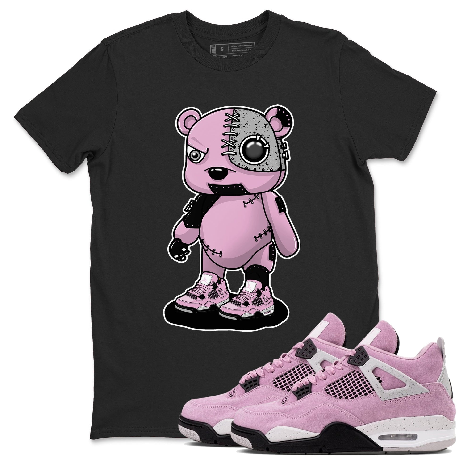 Cyborg Bear Sneaker Tees - Air Jordan 4 Orchid