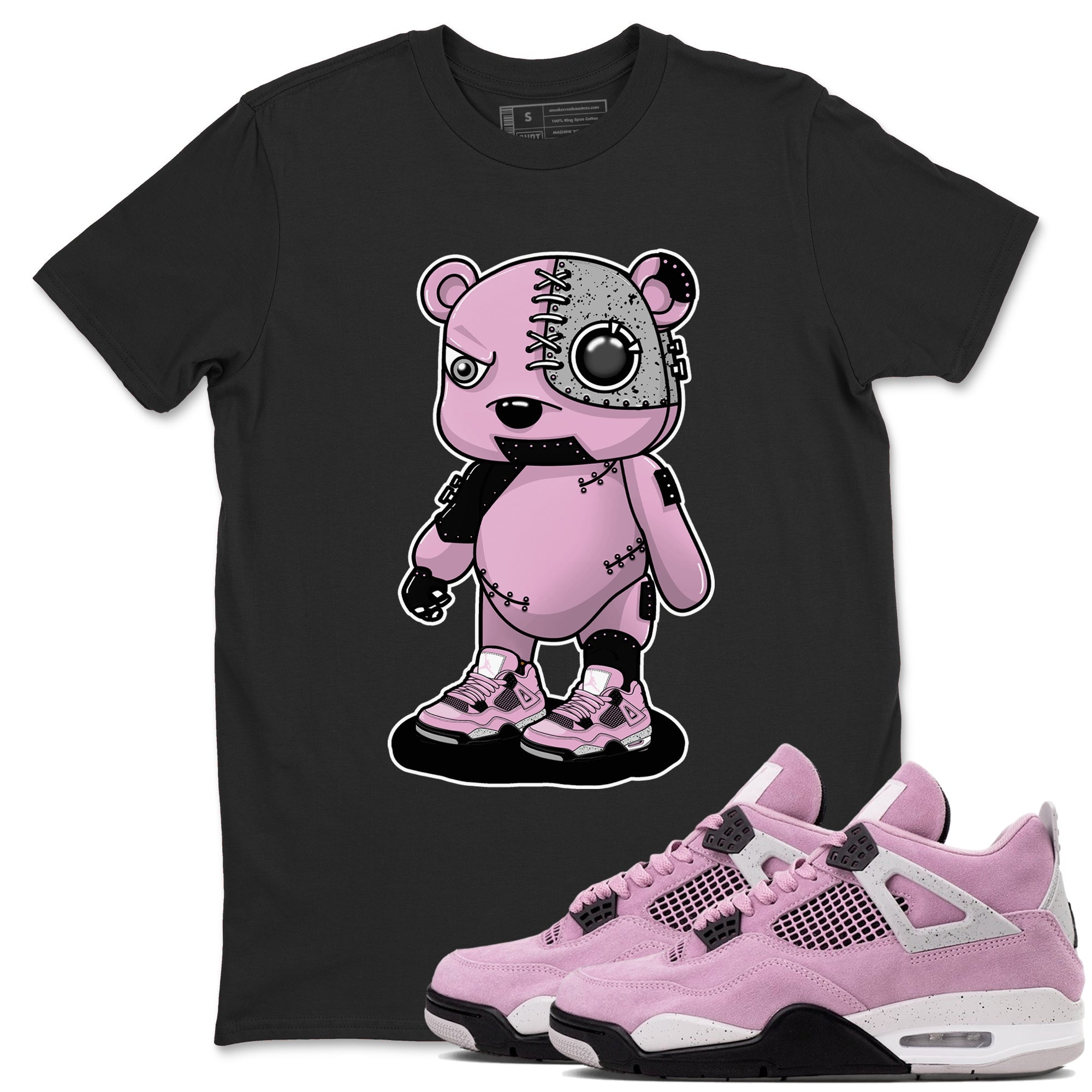 Cyborg Bear Sneaker Tees - Air Jordan 4 Orchid