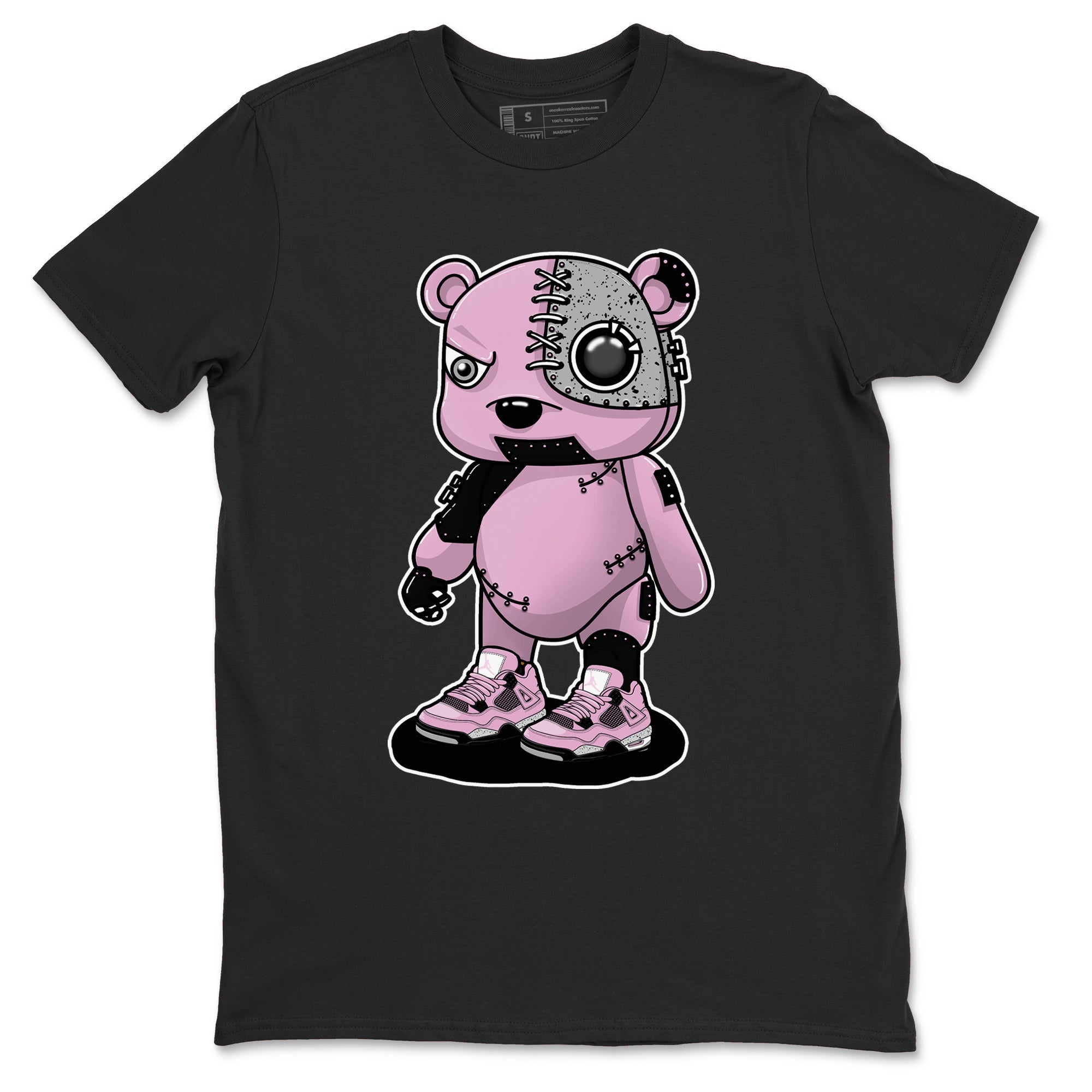 Cyborg Bear Sneaker Tees - Air Jordan 4 Orchid