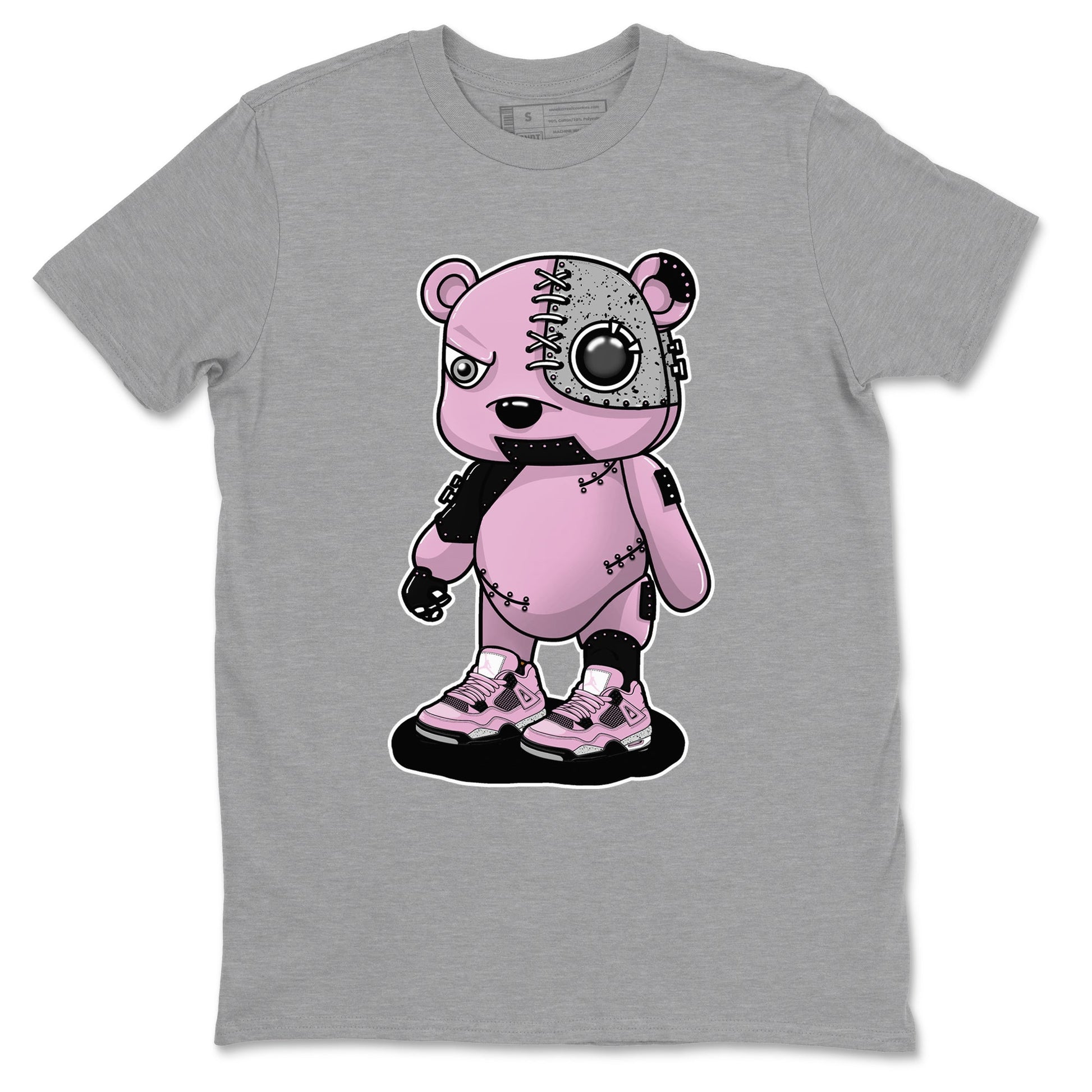 Cyborg Bear Sneaker Tees - Air Jordan 4 Orchid