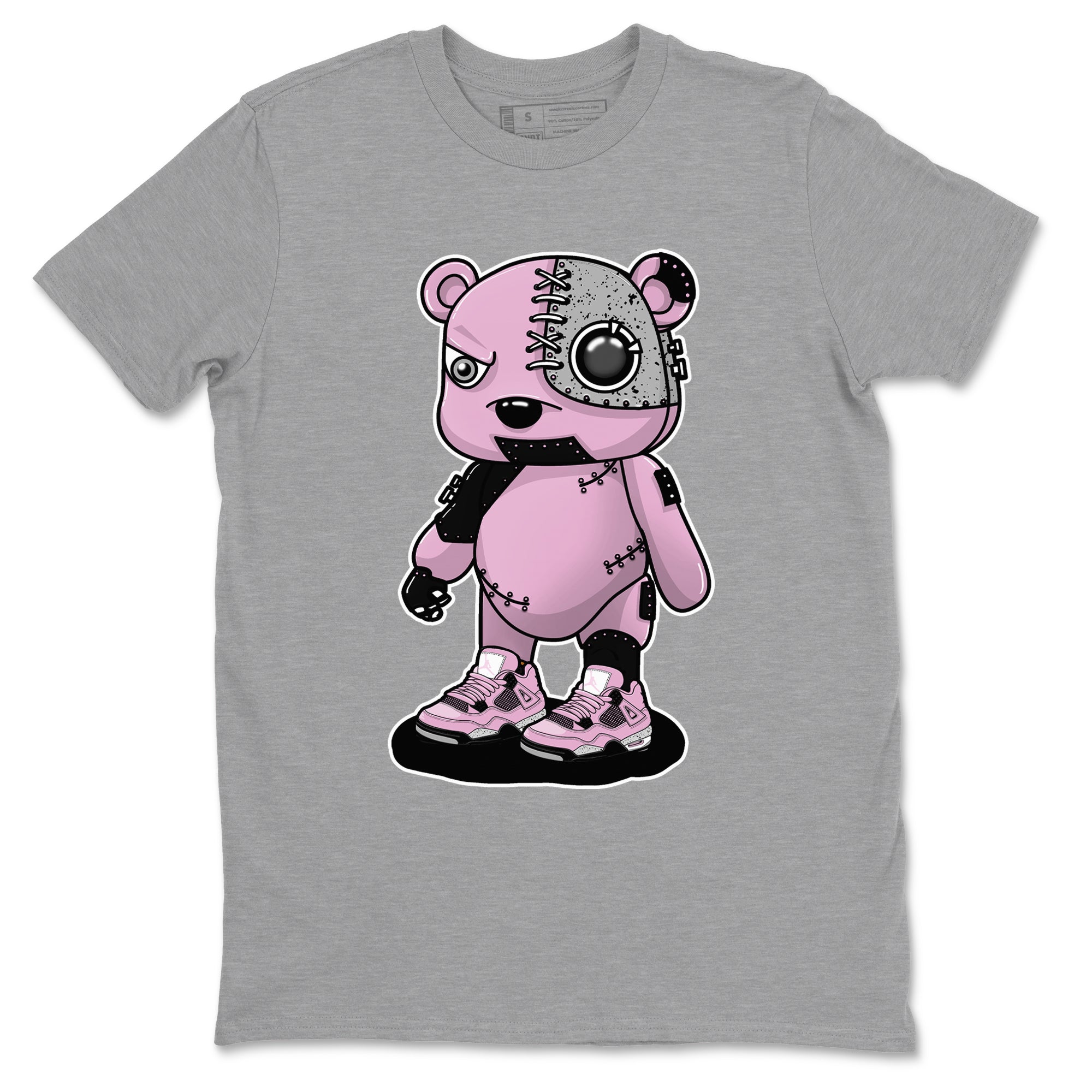 Cyborg Bear Sneaker Tees - Air Jordan 4 Orchid