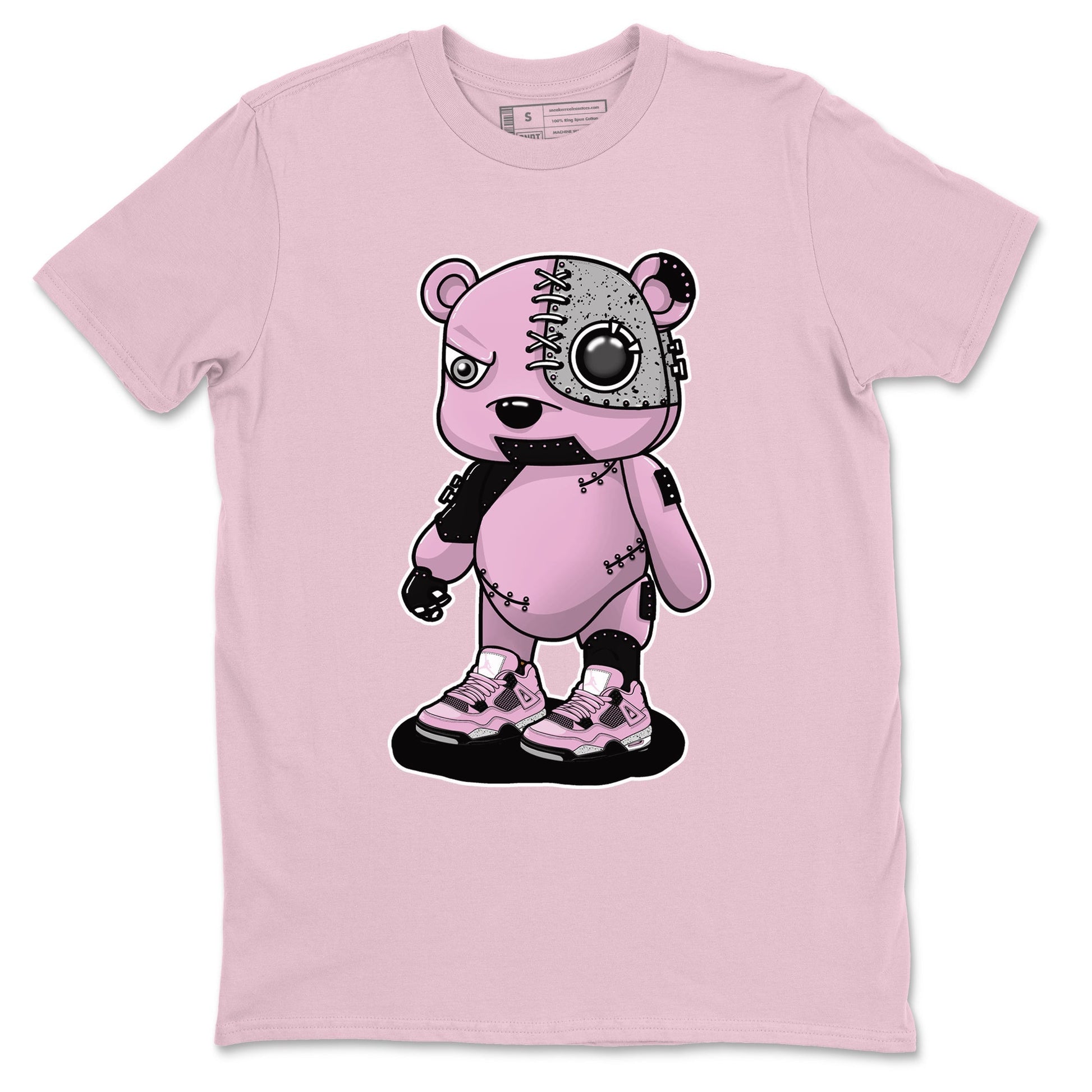 Cyborg Bear Sneaker Tees - Air Jordan 4 Orchid