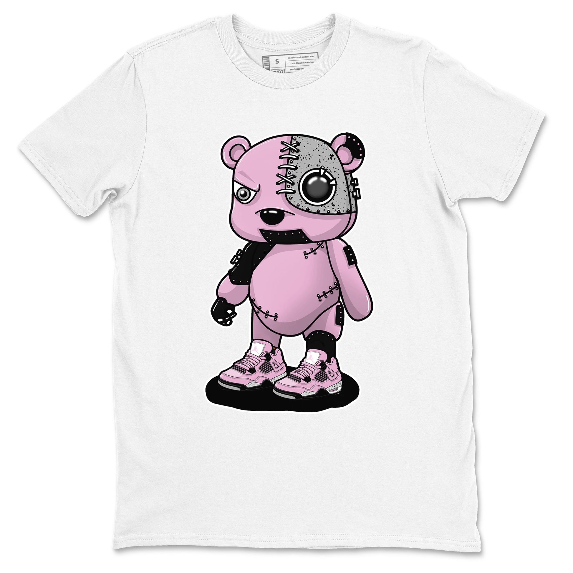 Cyborg Bear Sneaker Tees - Air Jordan 4 Orchid