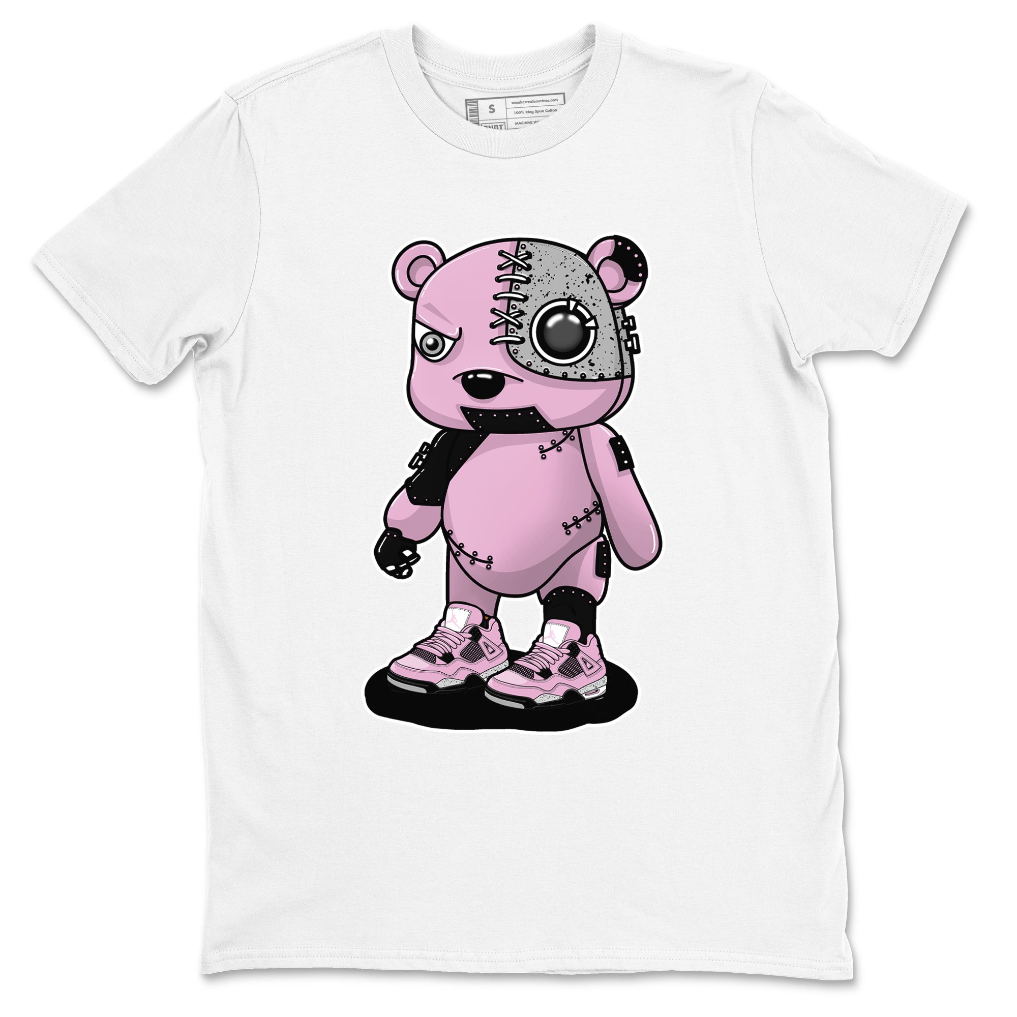 Cyborg Bear Sneaker Tees - Air Jordan 4 Orchid