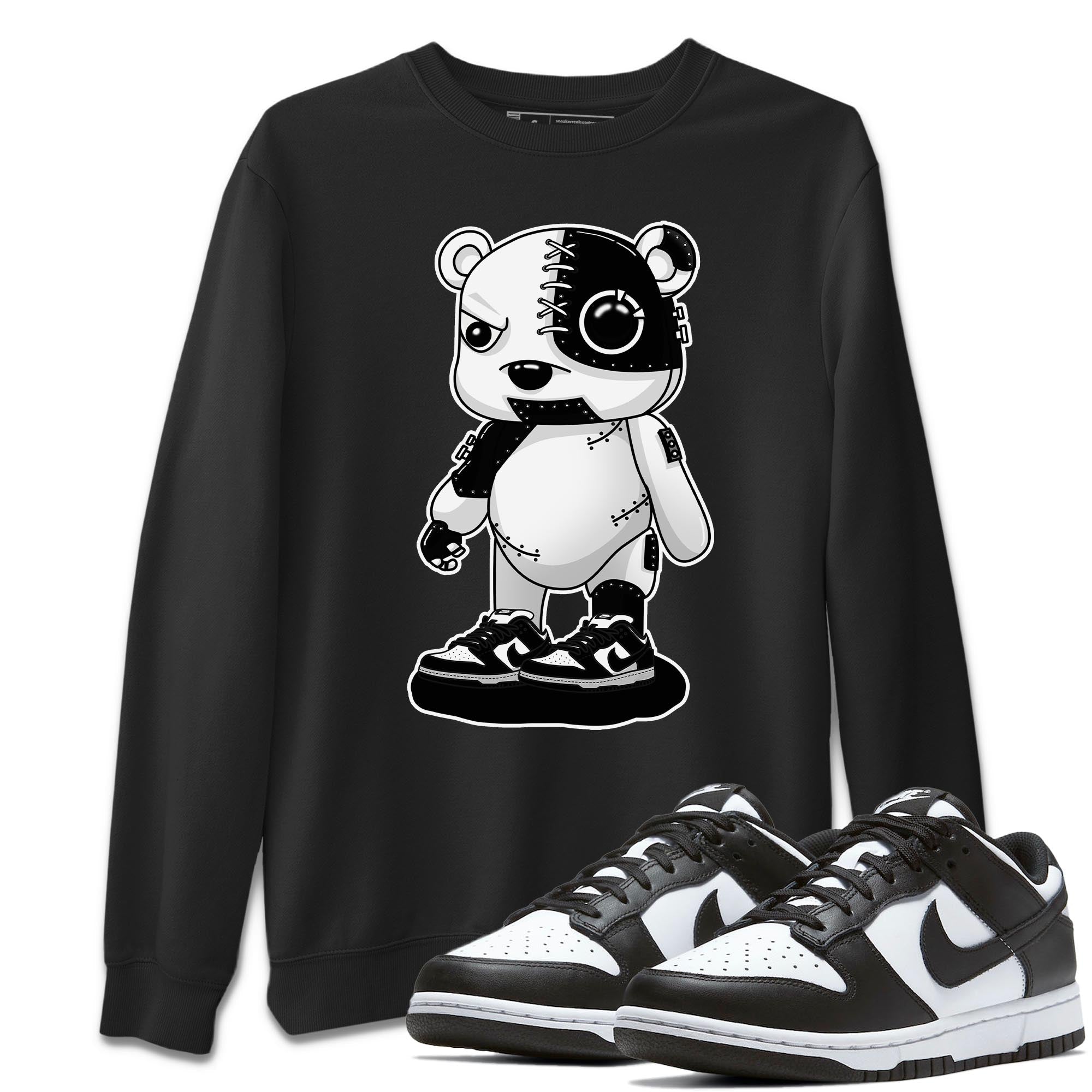 Cyborg Bear Unisex Tops - Dunk Panda