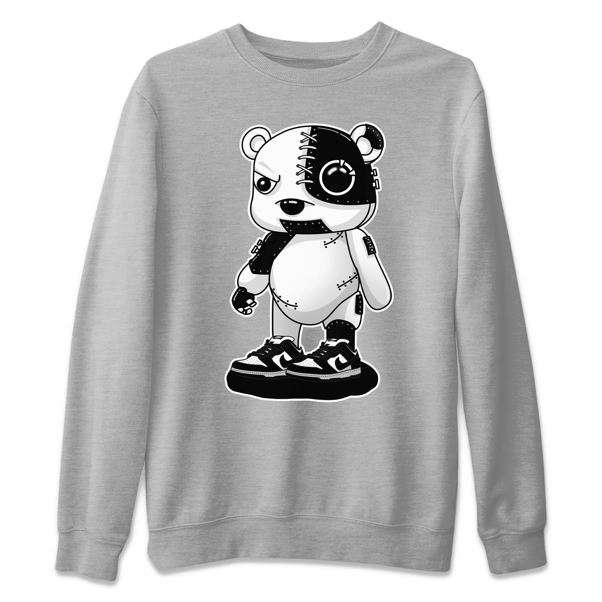 Cyborg Bear Unisex Tops - Dunk Panda
