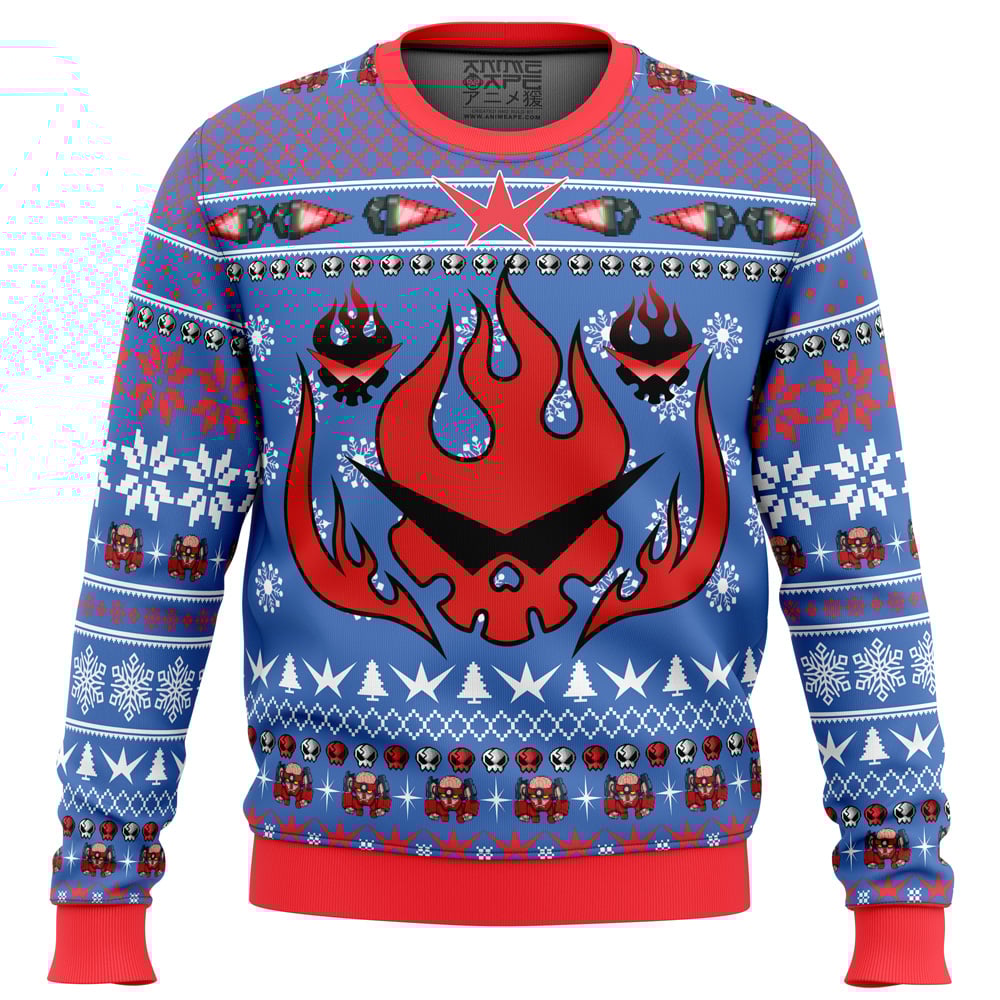 Dai-Gurren Tengen Toppa Gurren Lagann Ugly Christmas Sweater