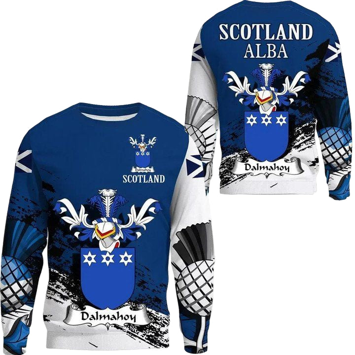 Dalmahoy Scottish Family Crest Scotland Special Sweater A7 ? Usalast
