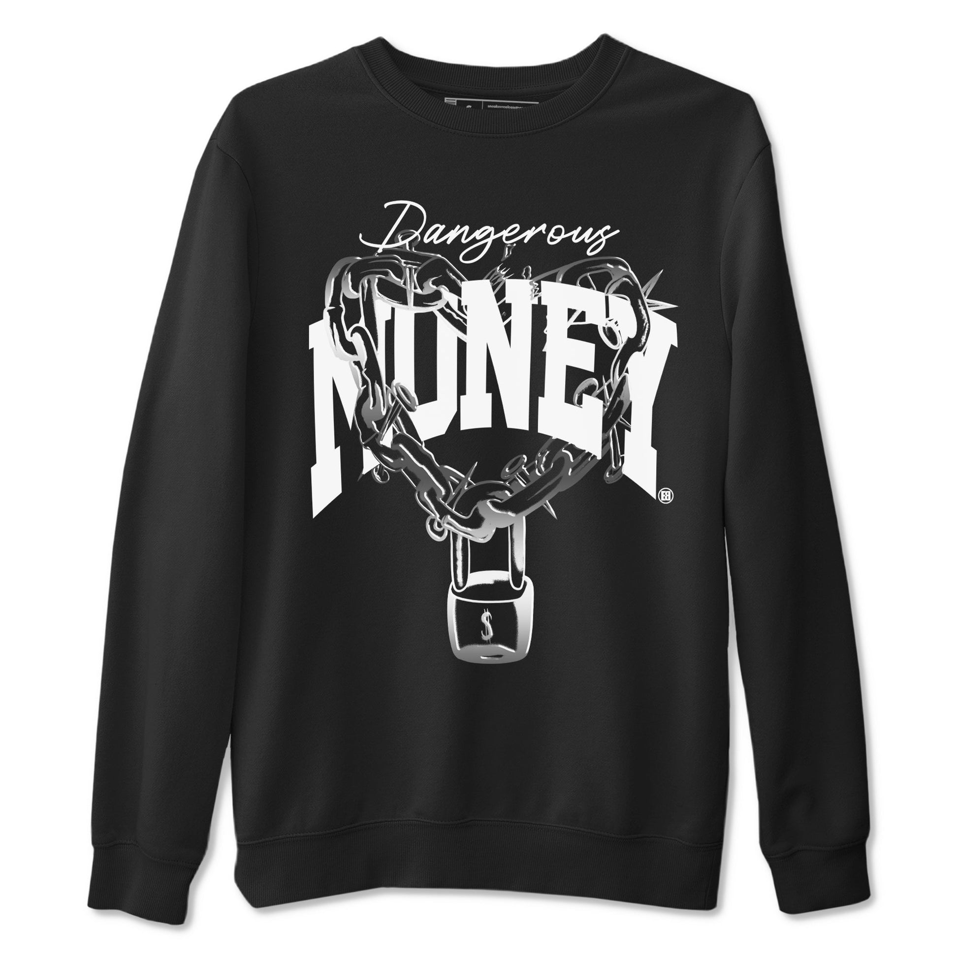 Dangerous Money Sneaker Tees - AE 1 Silver Metallic