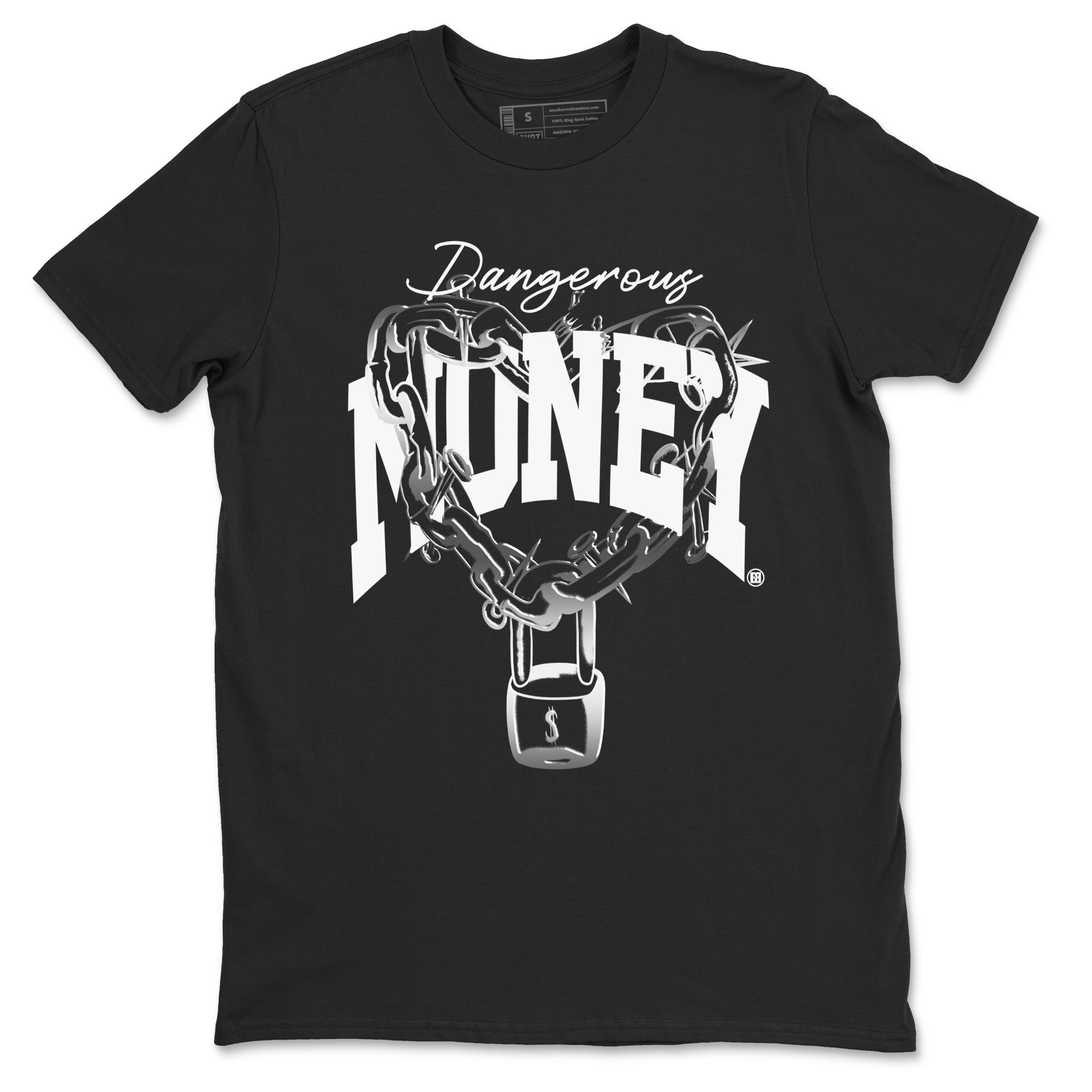 Dangerous Money Sneaker Tees - AE 1 Silver Metallic