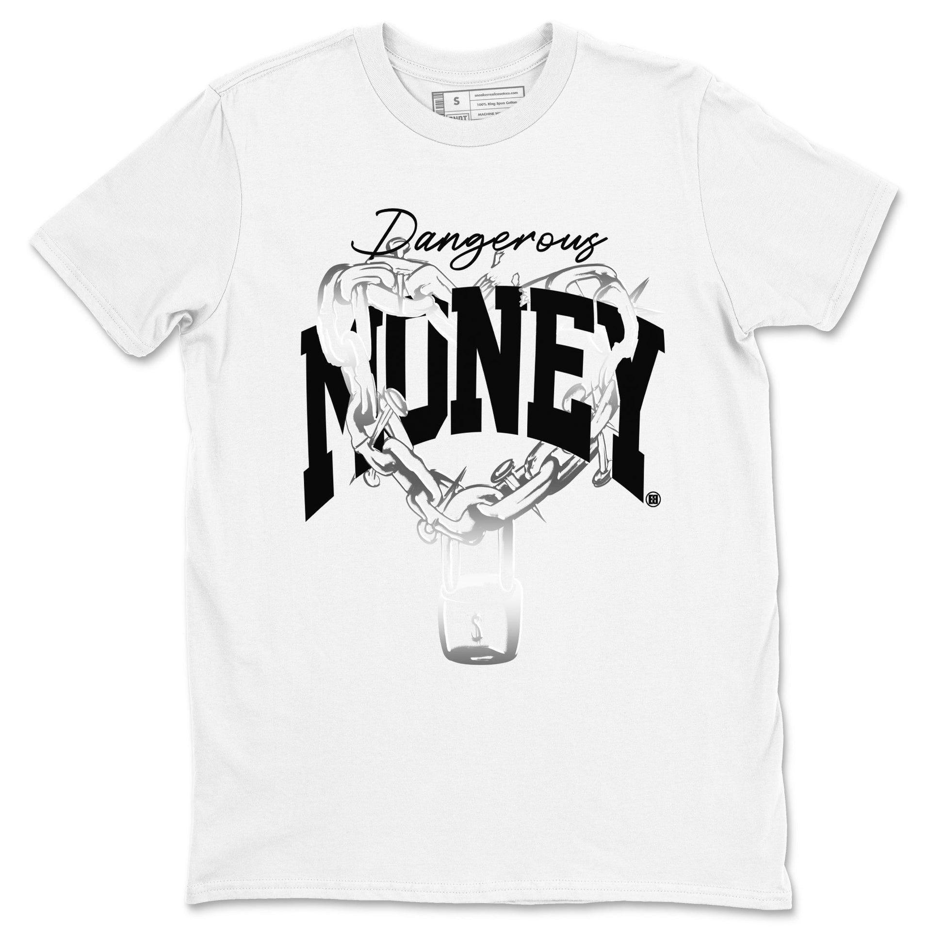 Dangerous Money Sneaker Tees - AE 1 Silver Metallic