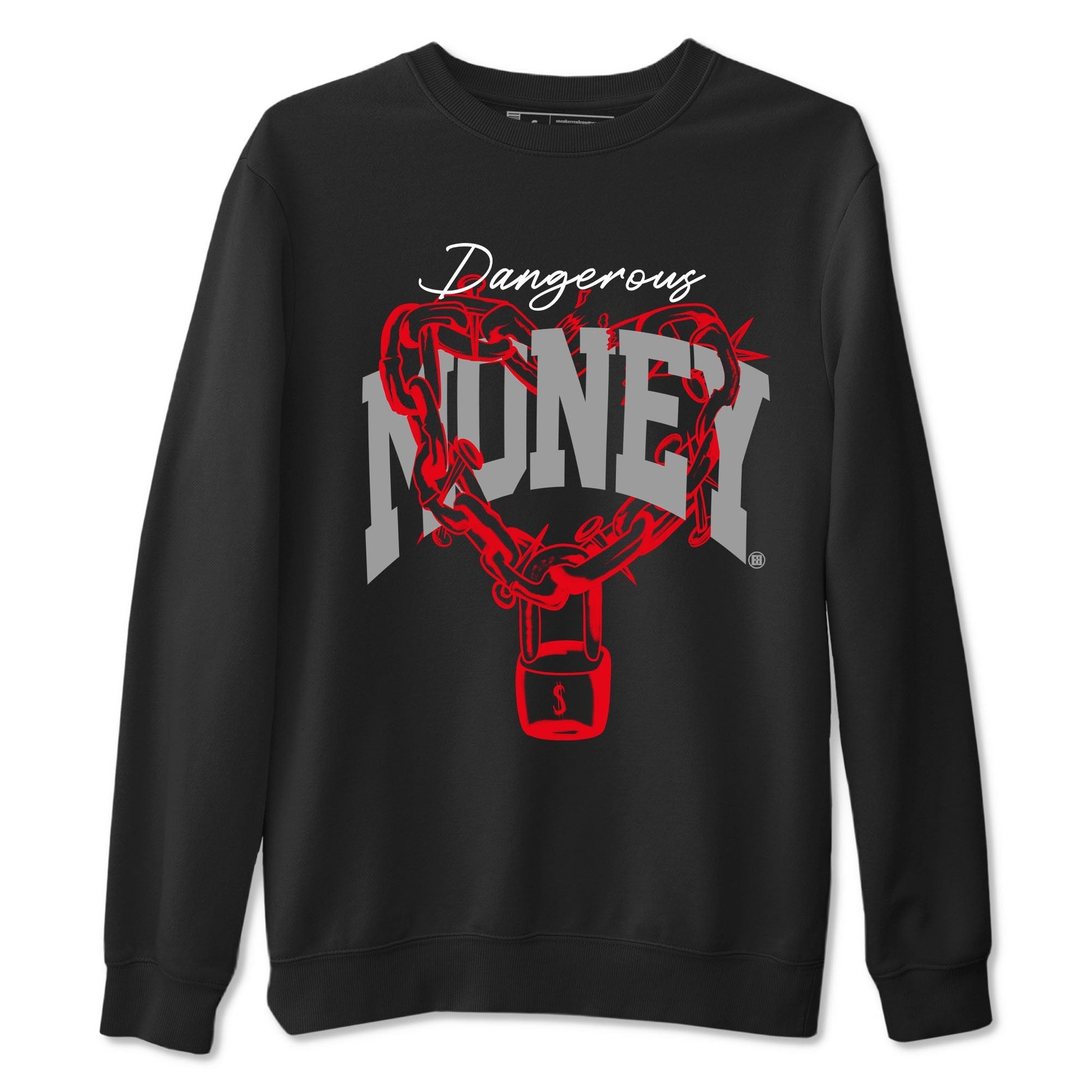 Dangerous Money Sneaker Tees - Air Jordan 4 Bred Reimagined