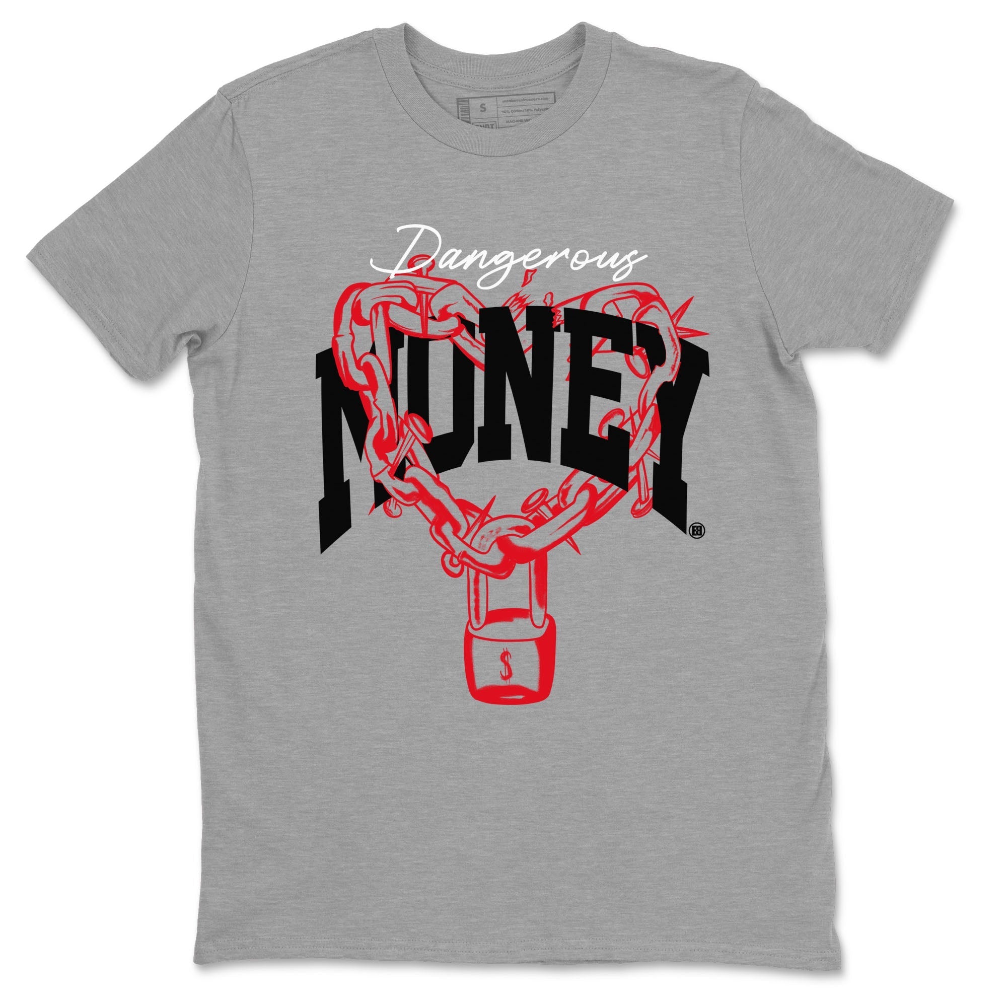 Dangerous Money Sneaker Tees - Air Jordan 4 Bred Reimagined
