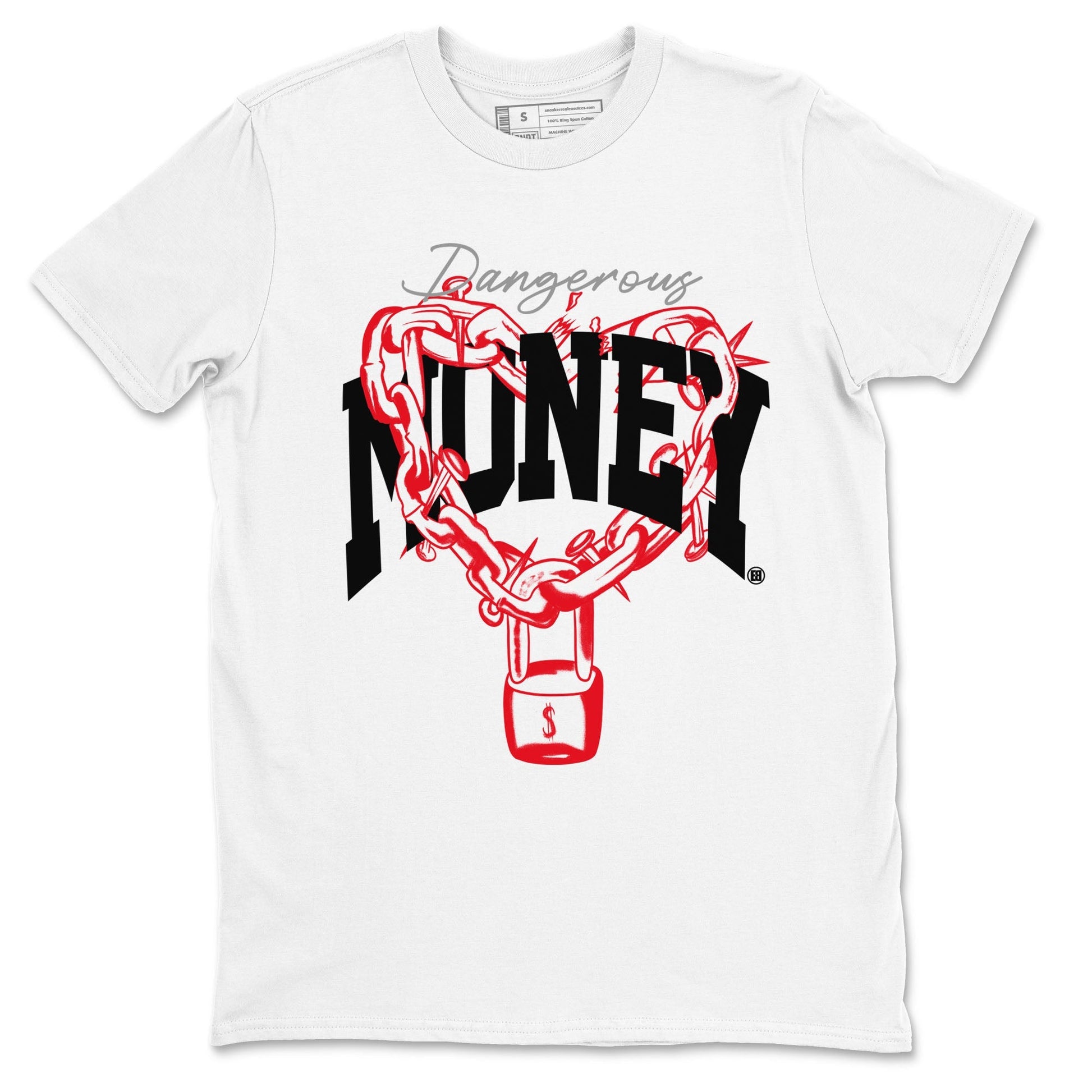 Dangerous Money Sneaker Tees - Air Jordan 4 Bred Reimagined