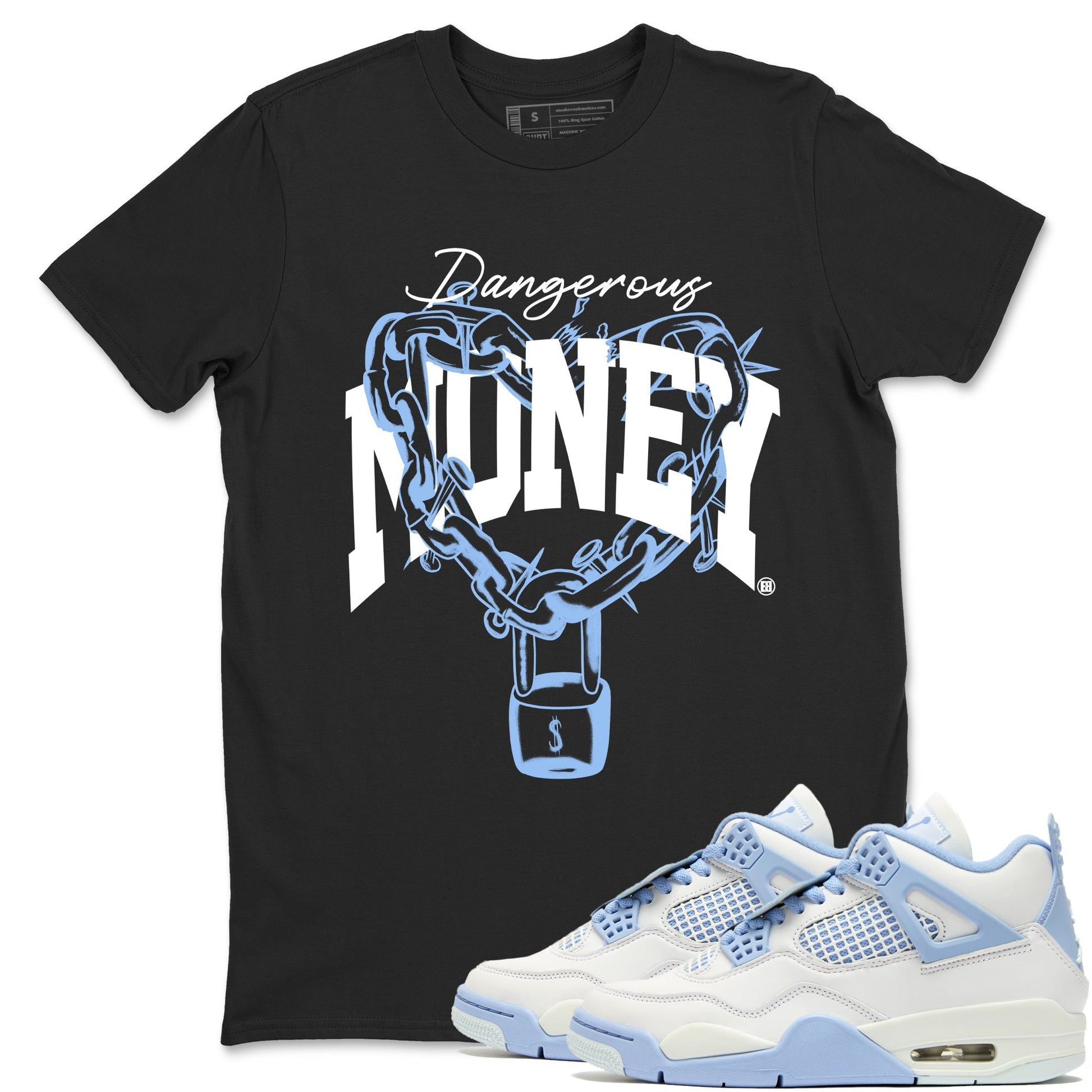 Dangerous Money Sneaker Tees - Air Jordan 4 