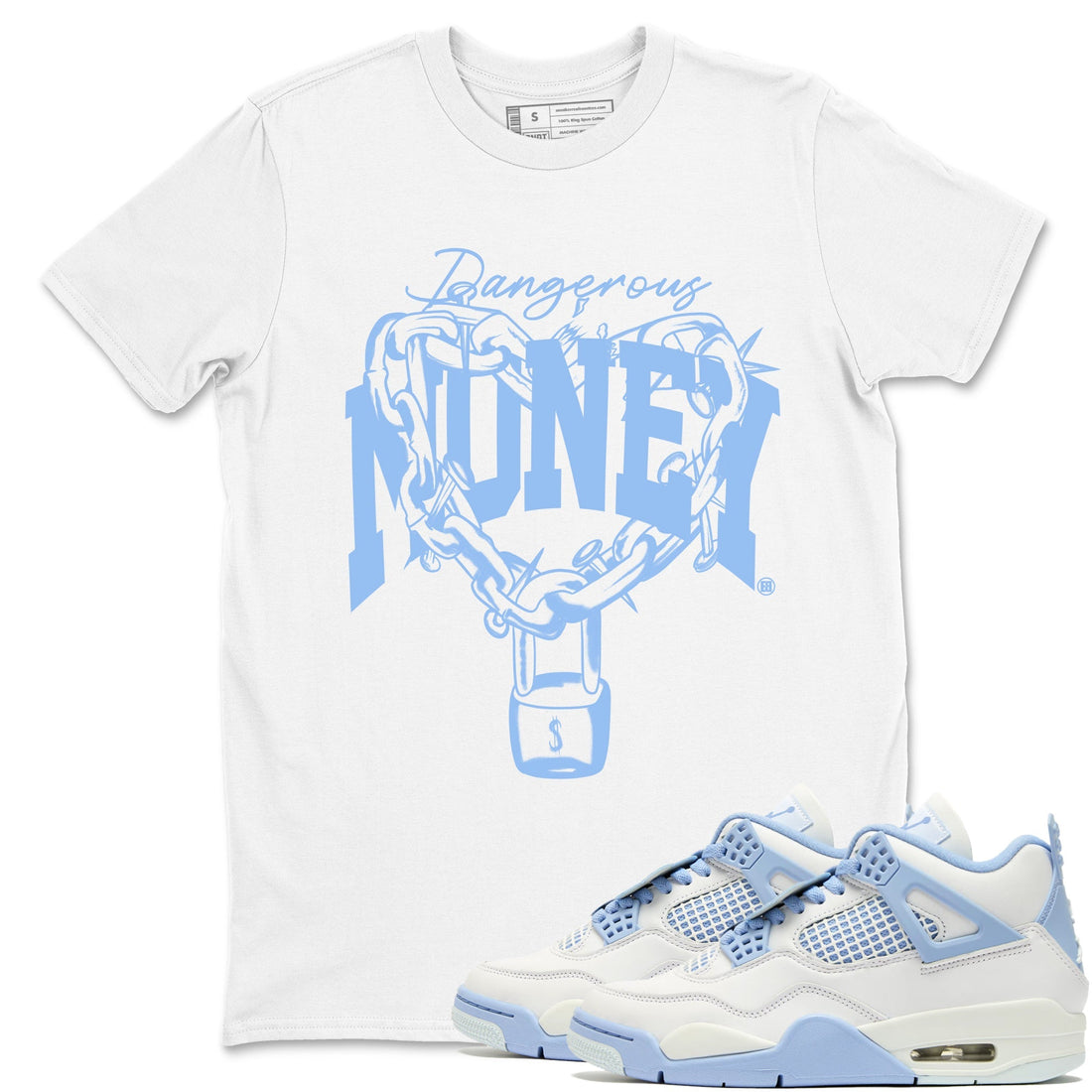 Dangerous Money Sneaker Tees - Air Jordan 4 