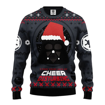 Darth Vader Cheer Ugly Christmas Sweater Amazing Gift Idea Thanksgiving Gift ? Usalast