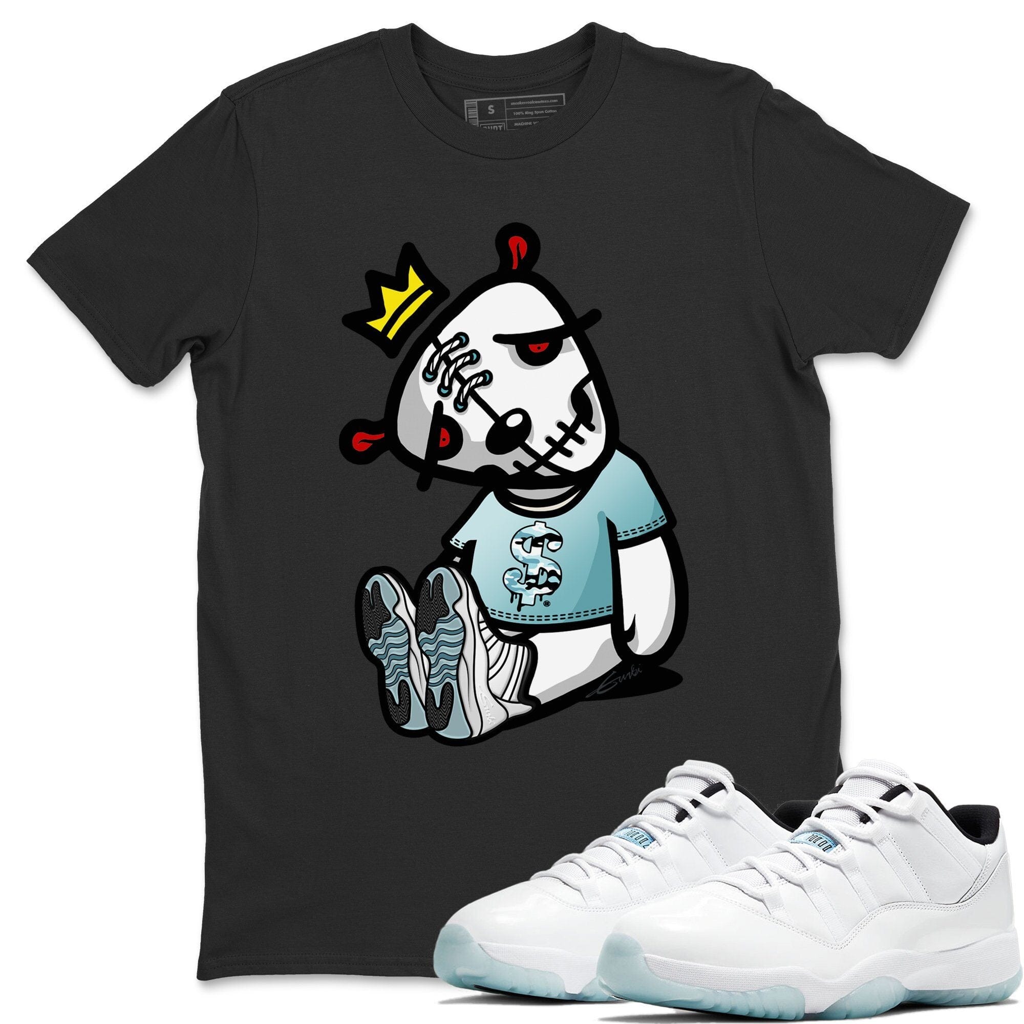 Dead Dolls Unisex Tops - Air Jordan 11 Legend Blue