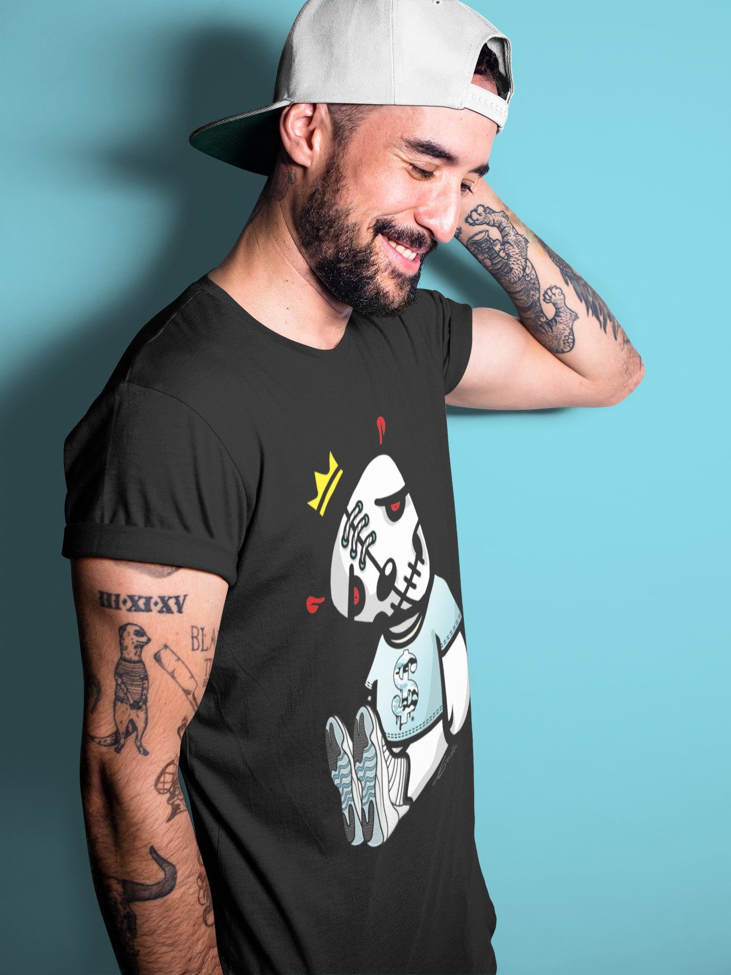 Dead Dolls Unisex Tops - Air Jordan 11 Legend Blue