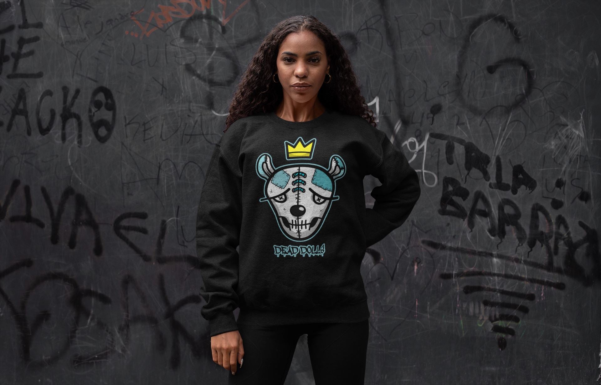 Dead Dolls Face Unisex Tops - Air Jordan 11 Legend Blue