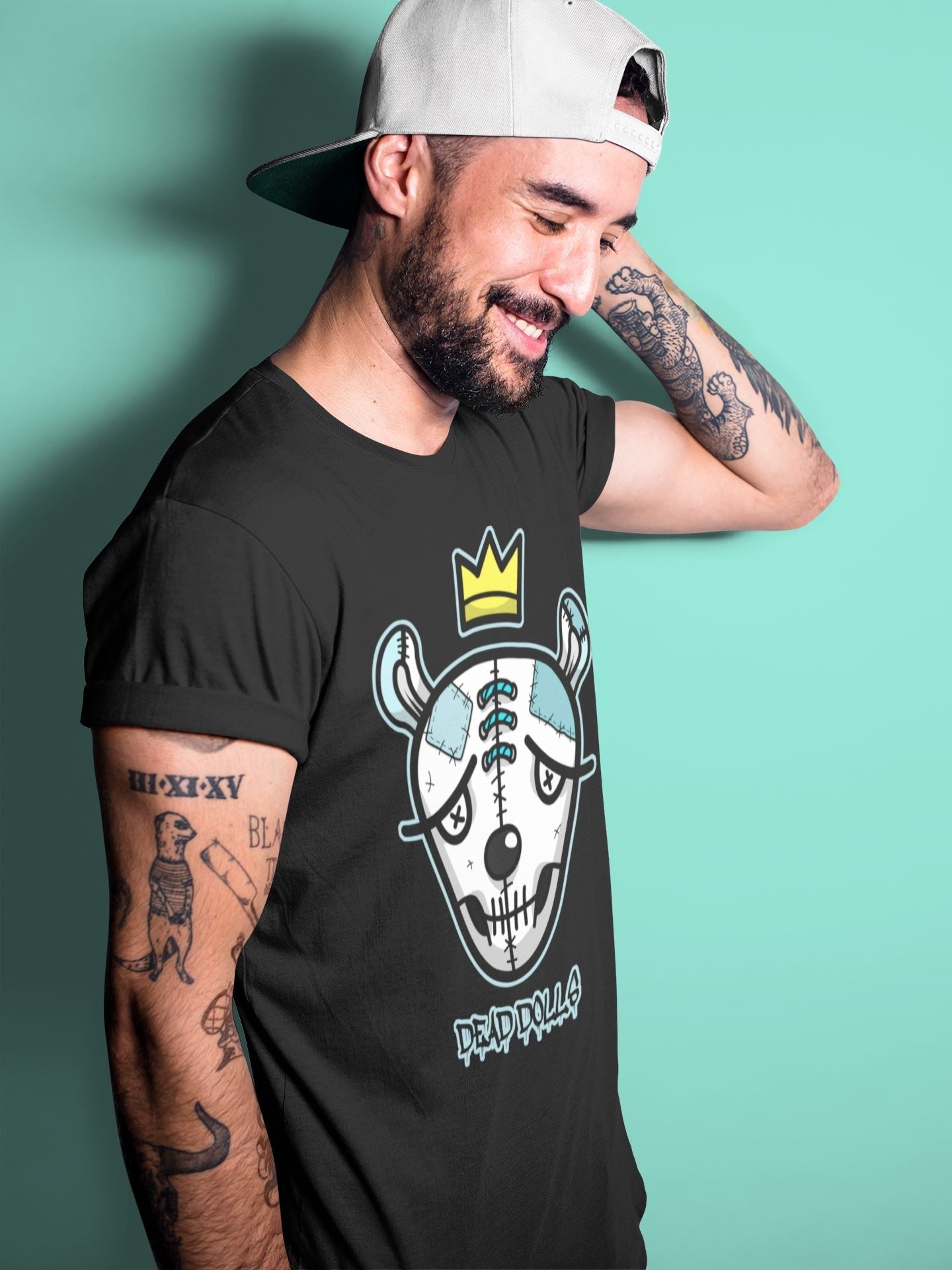 Dead Dolls Face Unisex Tops - Air Jordan 11 Legend Blue