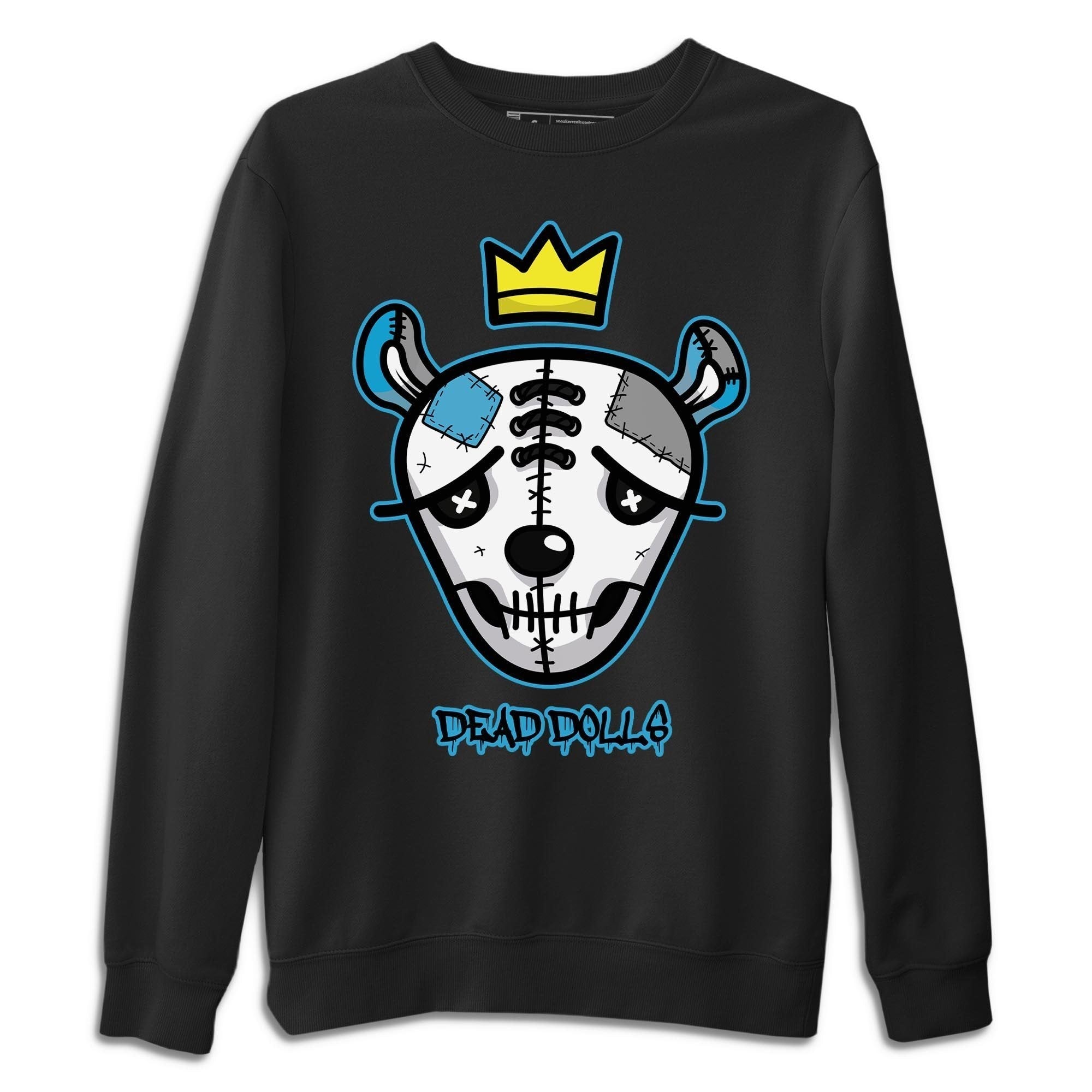 Dead Dolls Face Unisex Tops - Yeezy 700 Bright Cyan