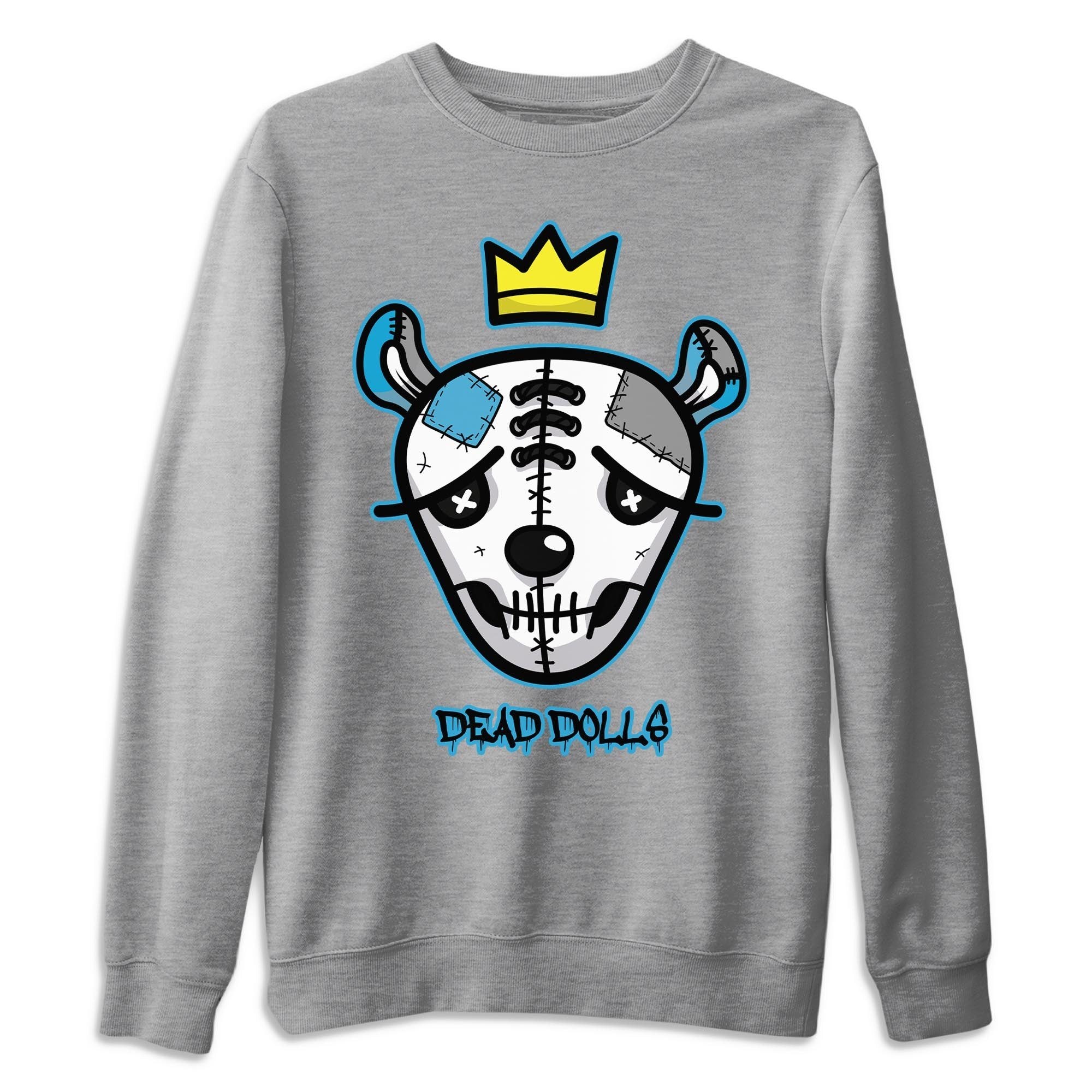 Dead Dolls Face Unisex Tops - Yeezy 700 Bright Cyan