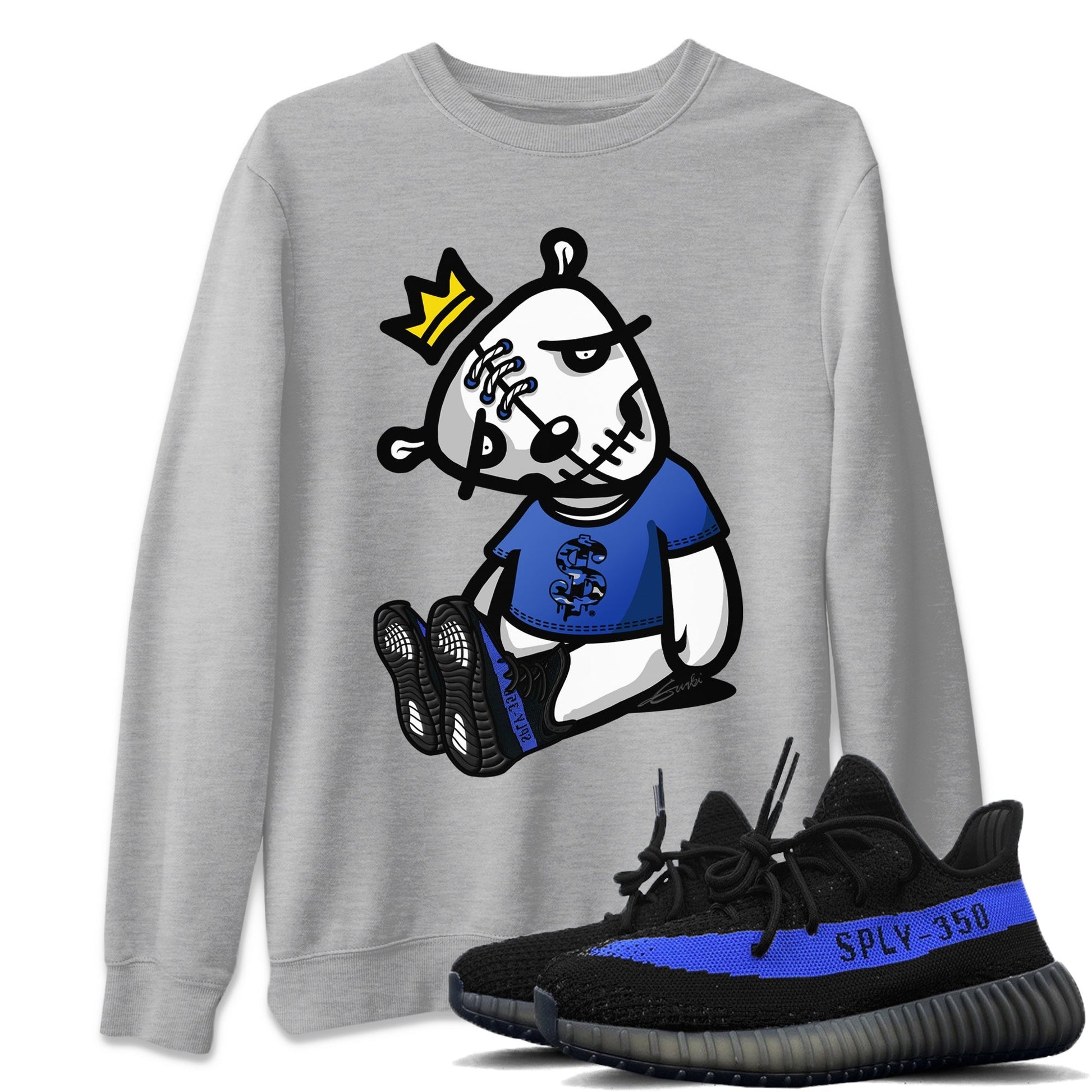Dead Dolls Unisex Tops - Yeezy 350 Dazzling Blue