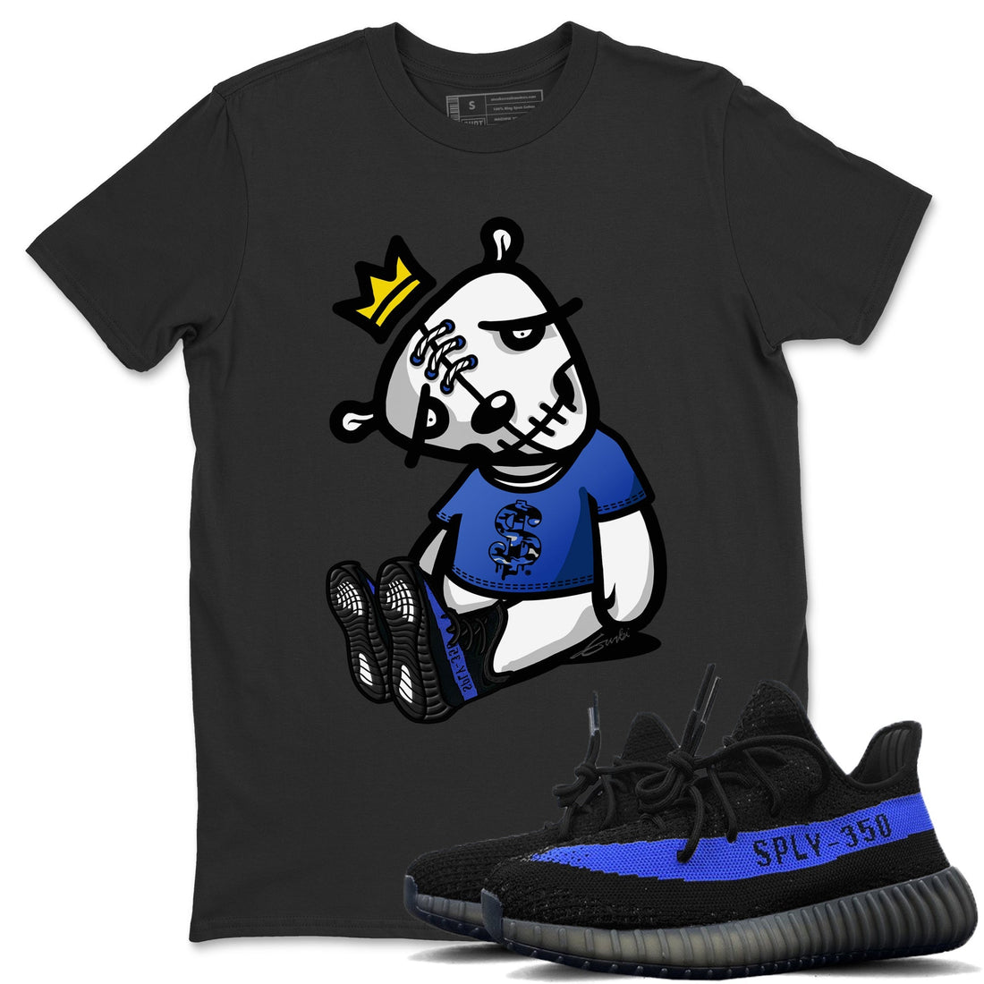 Dead Dolls Unisex Tops - Yeezy 350 Dazzling Blue