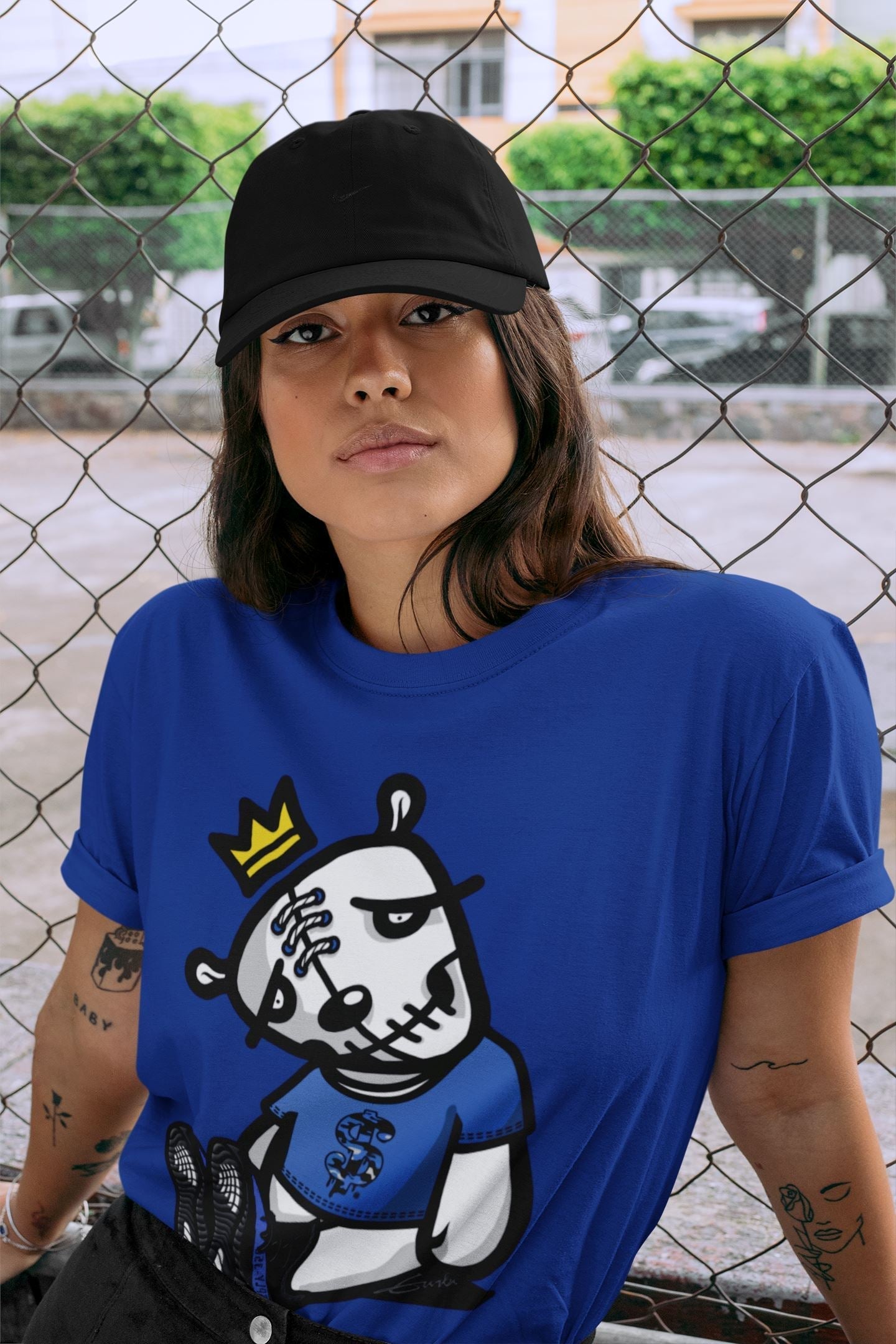 Dead Dolls Unisex Tops - Yeezy 350 Dazzling Blue
