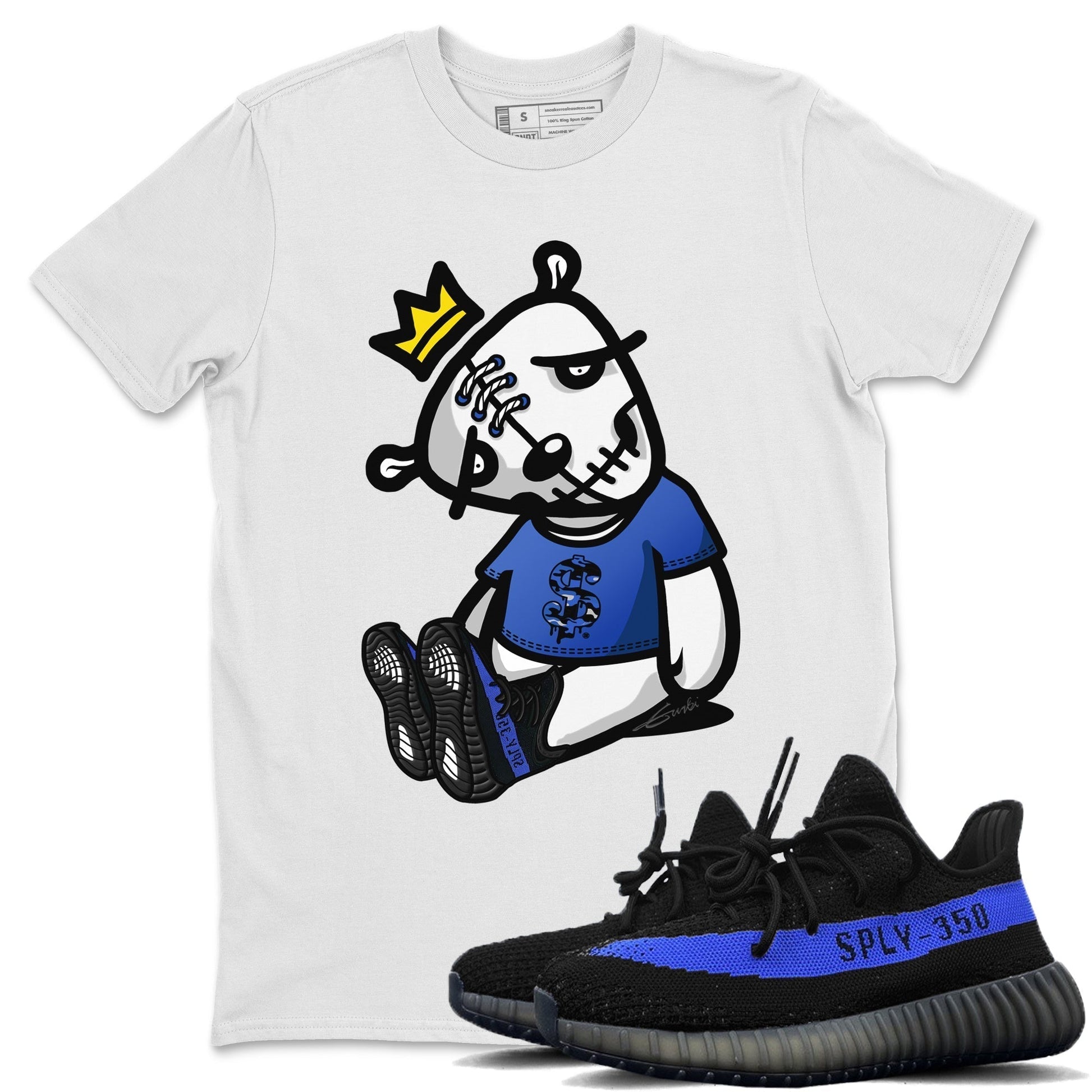 Dead Dolls Unisex Tops - Yeezy 350 Dazzling Blue
