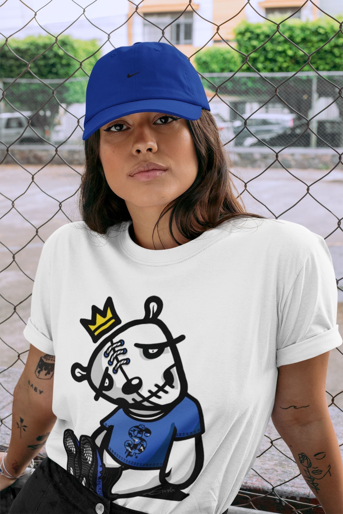 Dead Dolls Unisex Tops - Yeezy 350 Dazzling Blue