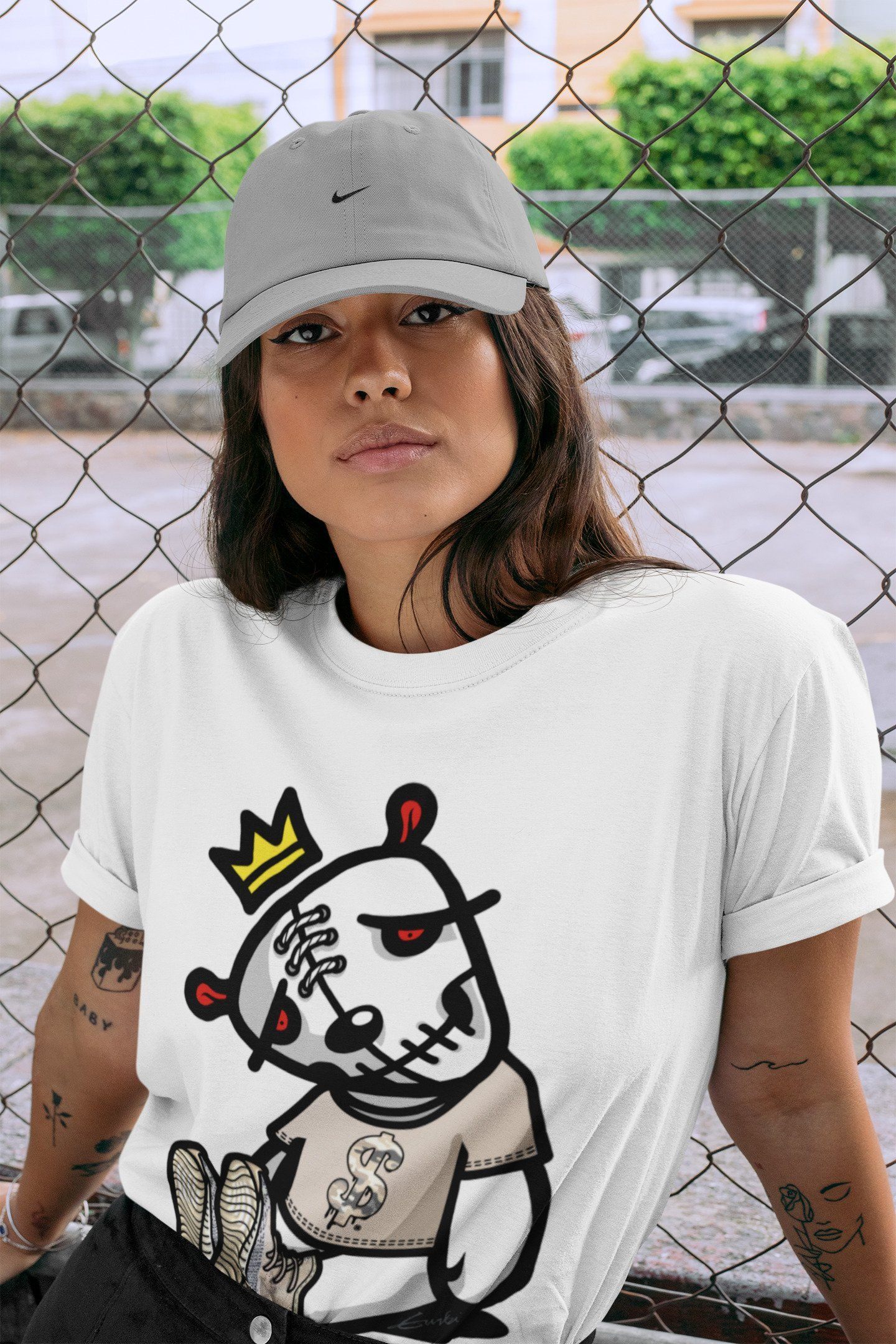 Dead Dolls Unisex Tops - Yeezy 350 Ash Pearl