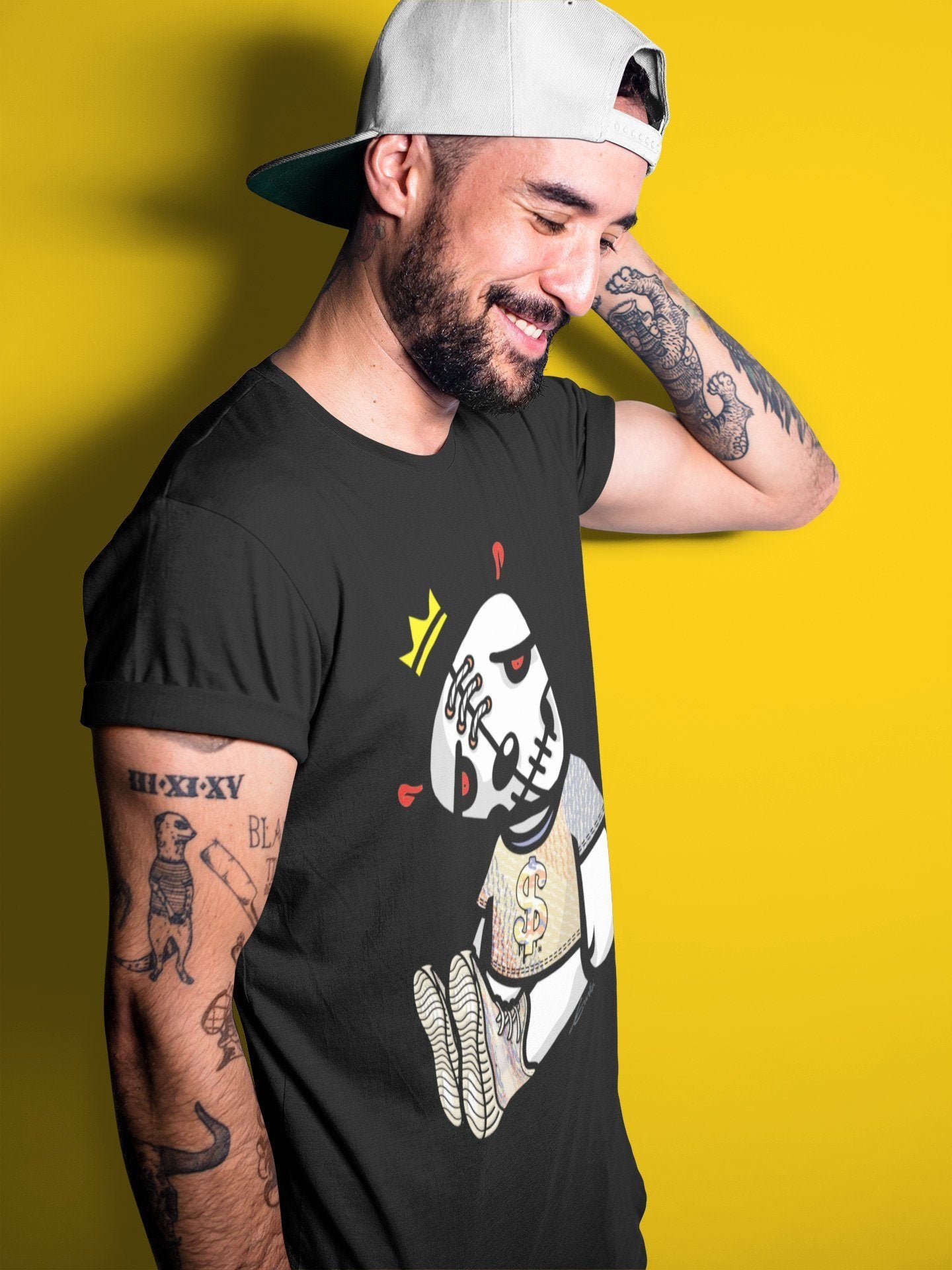 Dead Dolls Unisex Tops - Yeezy 350 MX Oat