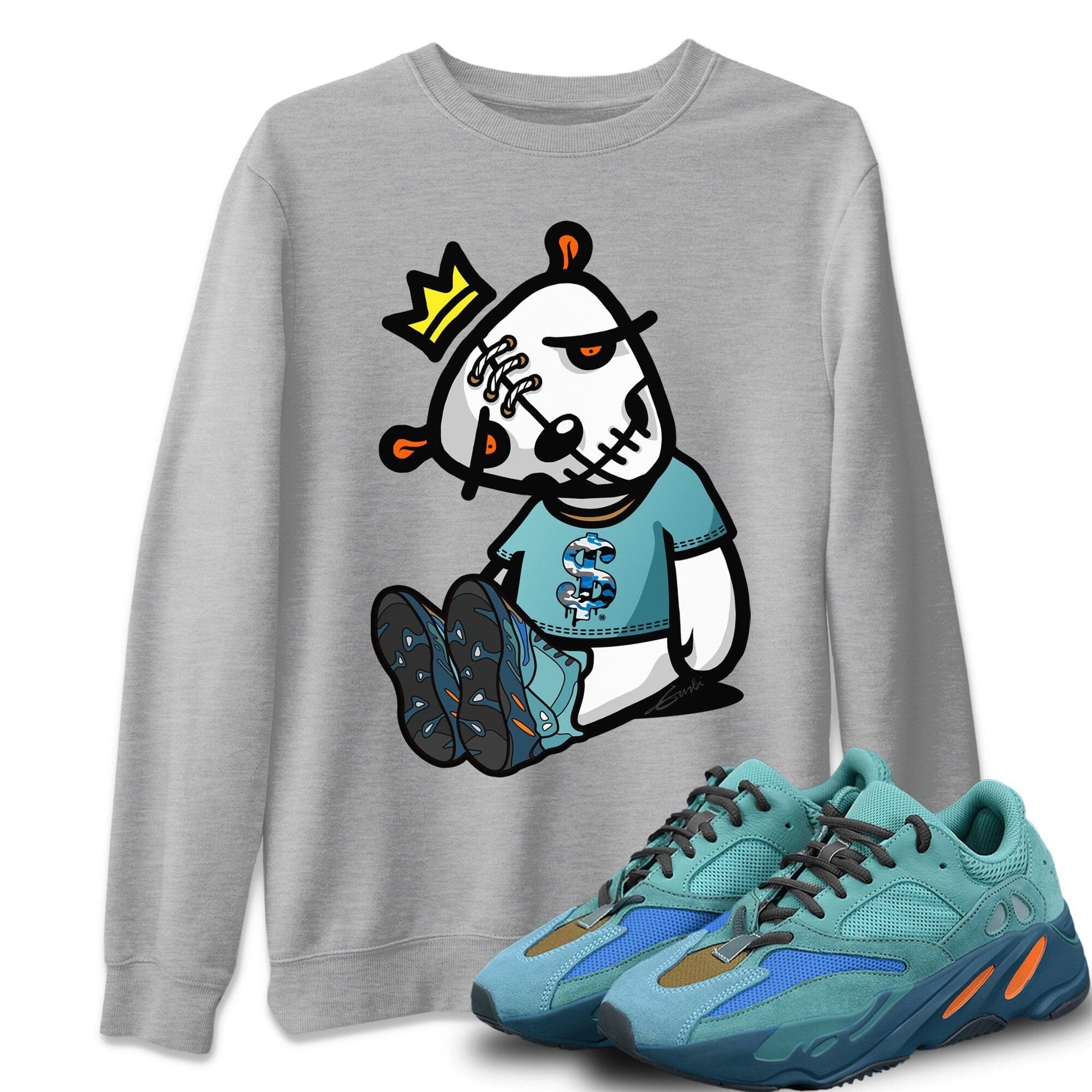 Dead Dolls Unisex Tops - Yeezy 700 Faded Azure
