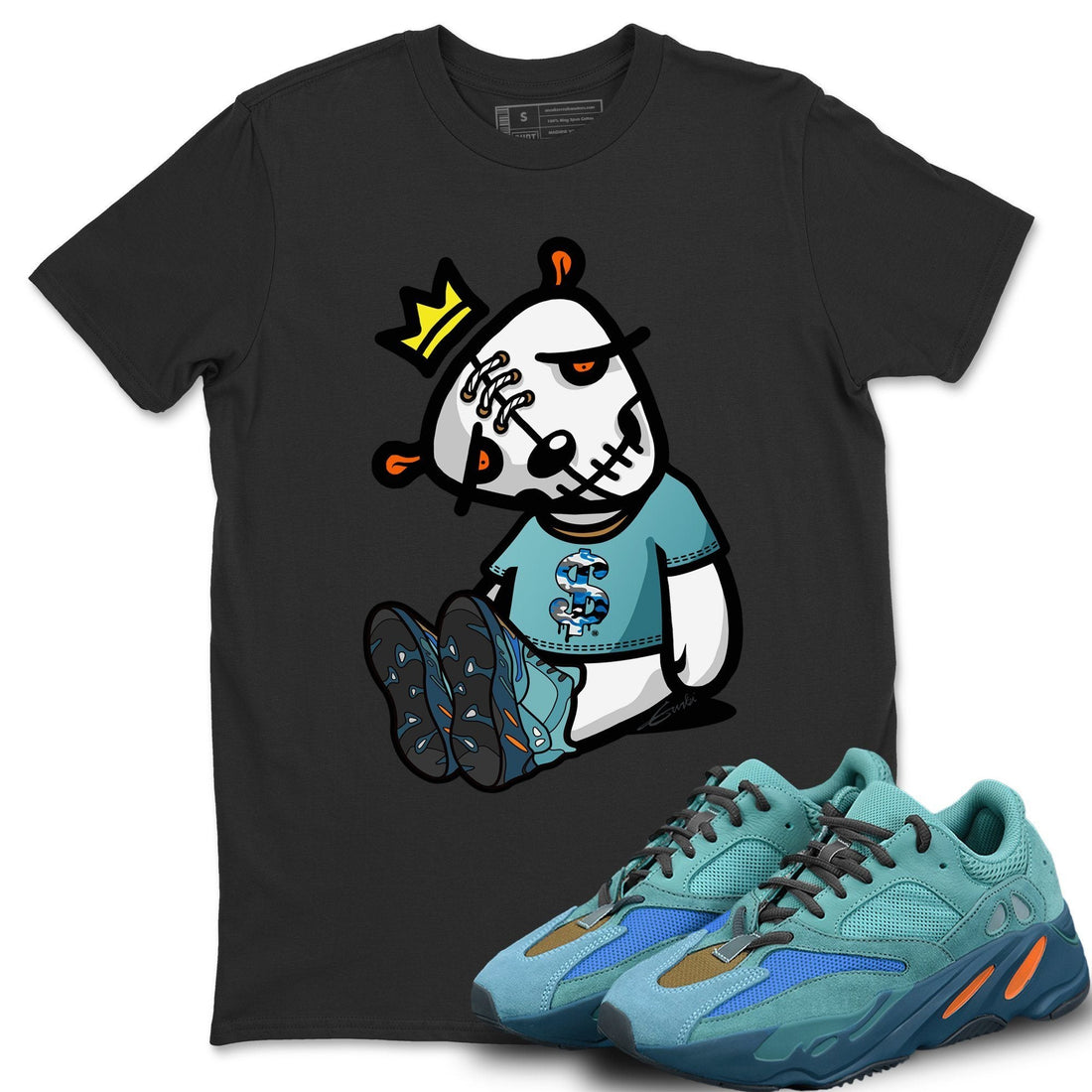 Dead Dolls Unisex Tops - Yeezy 700 Faded Azure