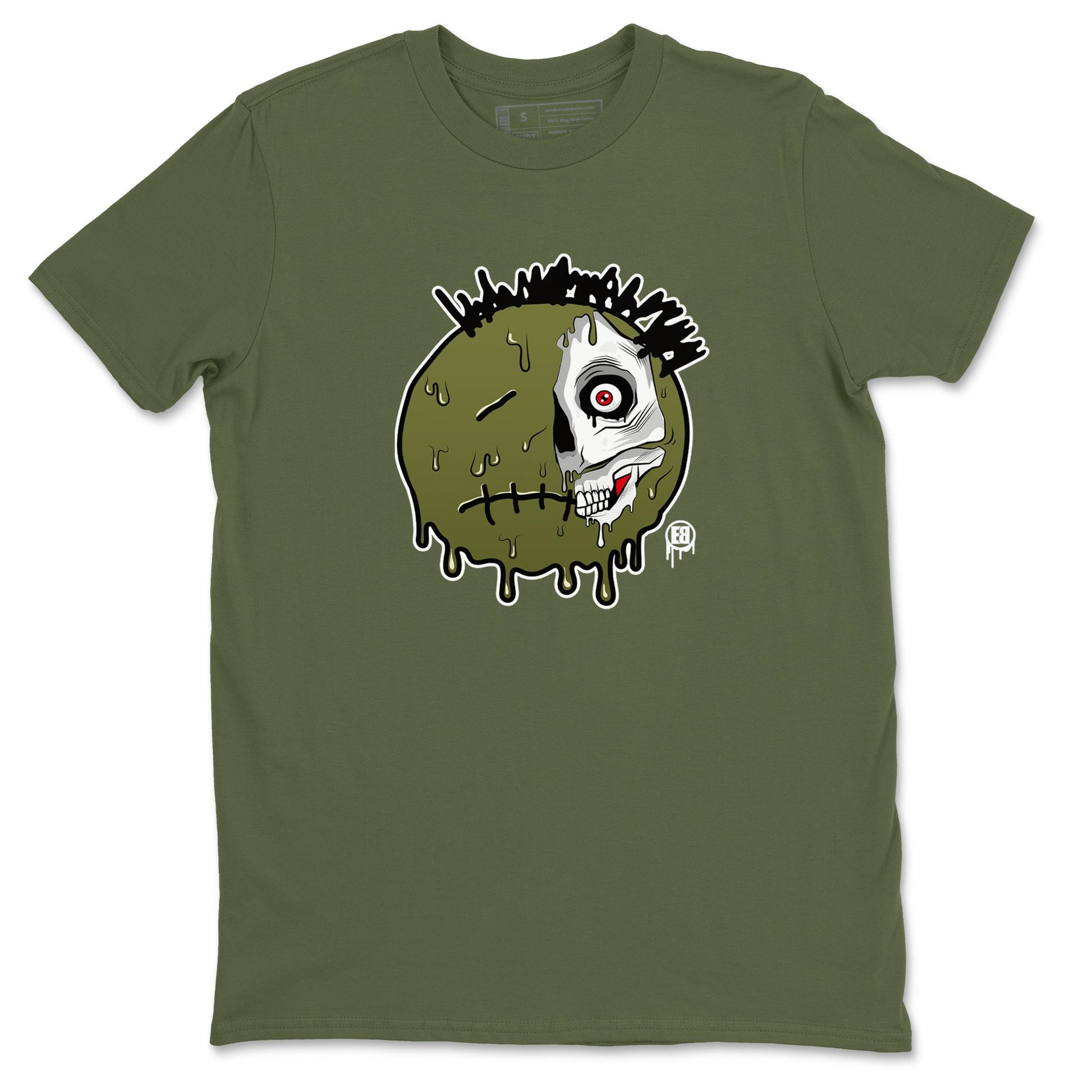 Dead Inside Sneaker Tees - Air Jordan 1 Travis Scott Medium Olive