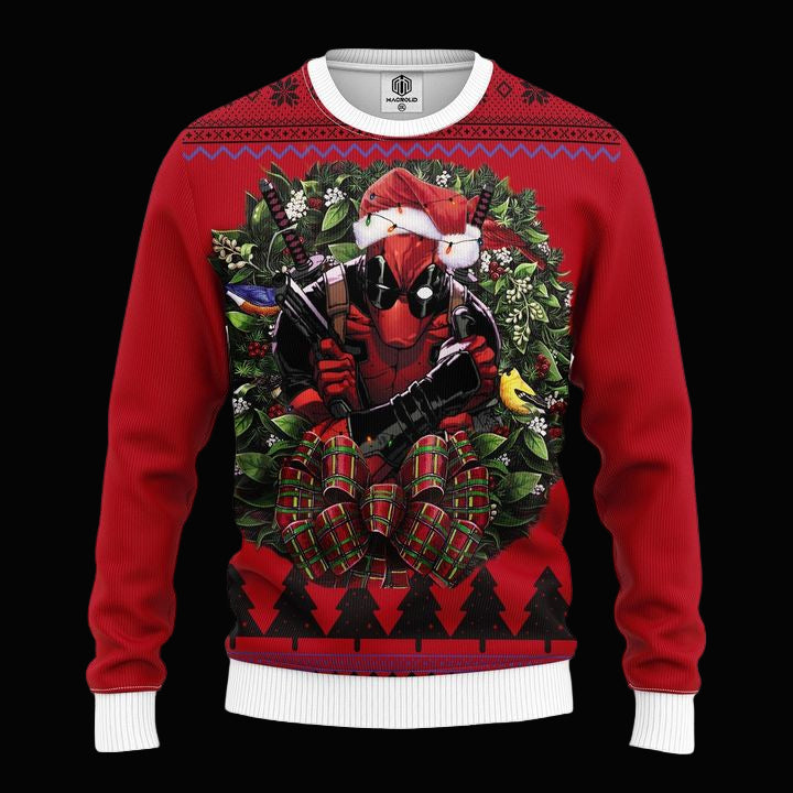 Deadpool Professor X Noel Mc Ugly Christmas Sweater Thanksgiving Gift ? Usalast