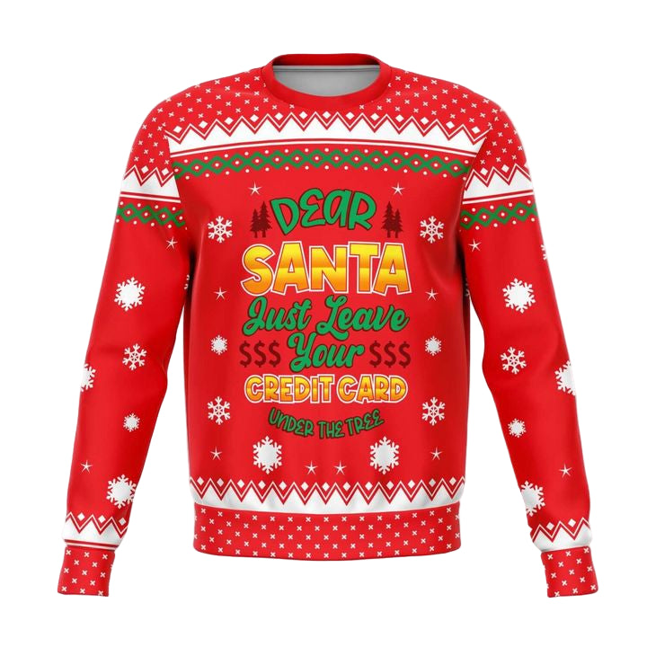 Dear Santa For For Meme 3d Ugly Christmas Sweater ? Usalast
