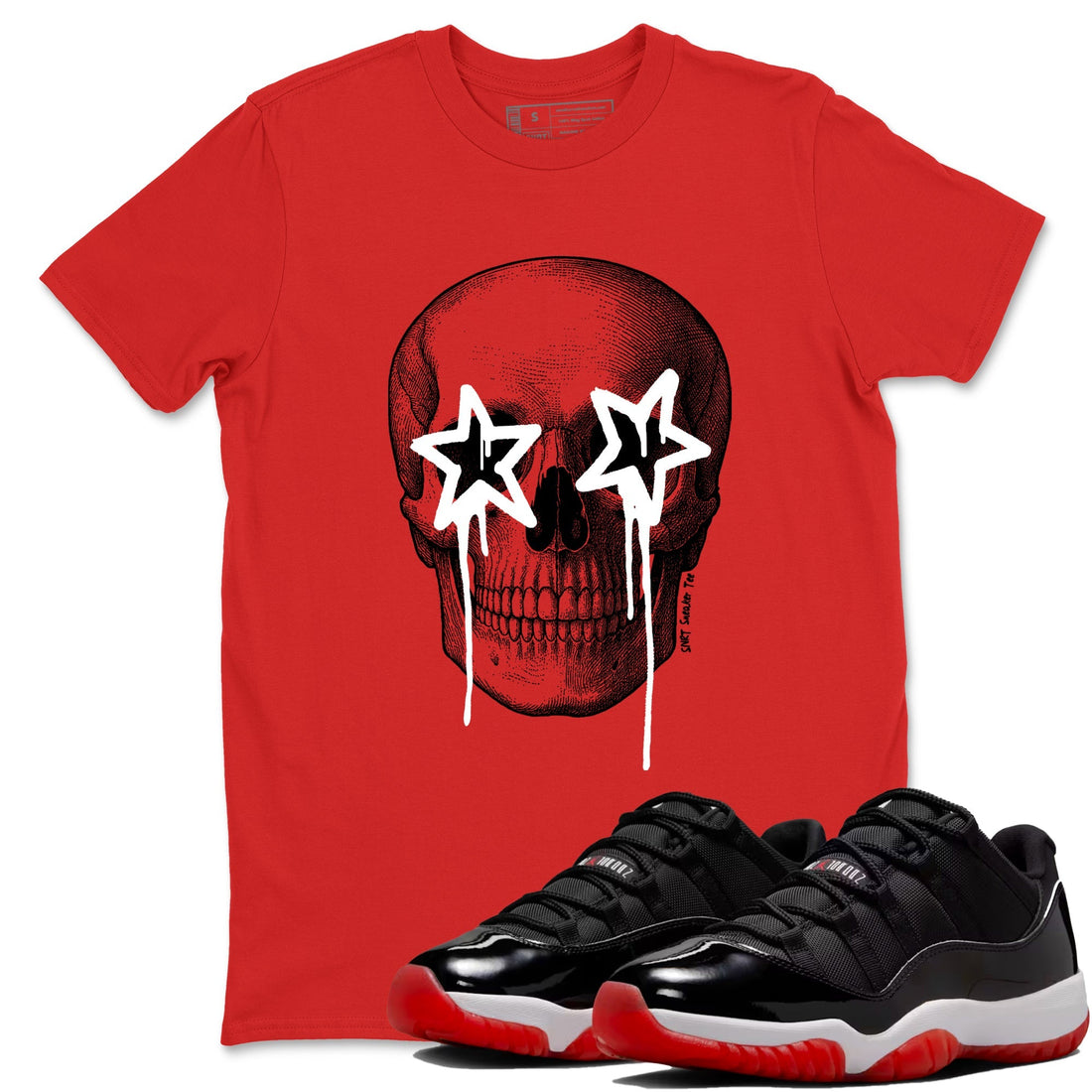 Death Star Sneaker Tees - Air Jordan 11 Bred