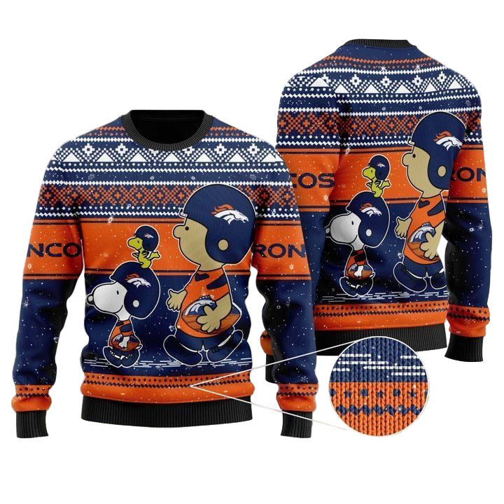 Denver Broncos Baby Yoda Ugly Christmas Sweater ? Usalast