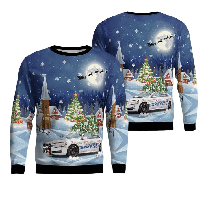 Detroit Police Department Car Christmas Sweater 3D ? ZC21 ? Usalast