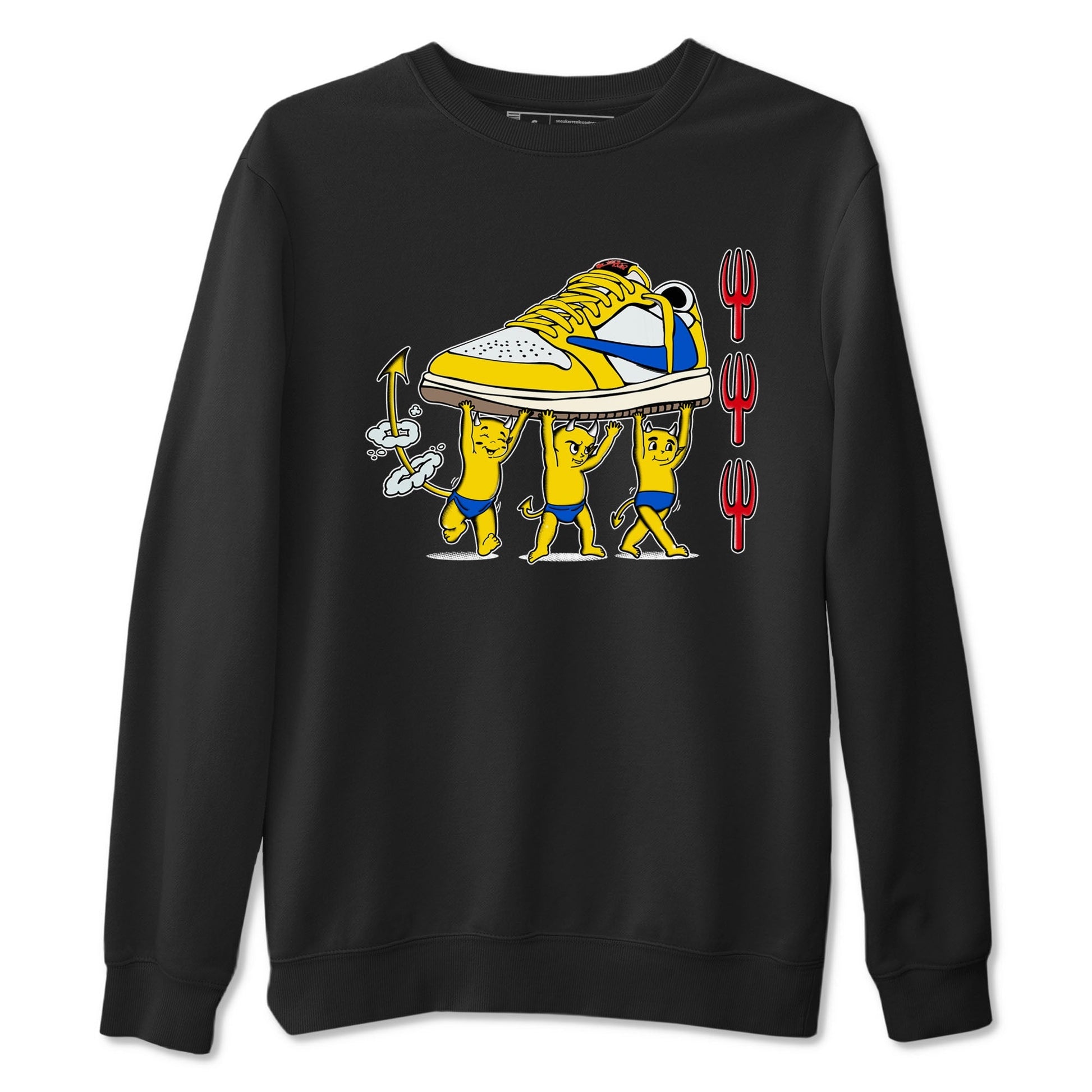 Devil Babies Sneaker Tees - Air Jordan 1 Travis Scott Canary