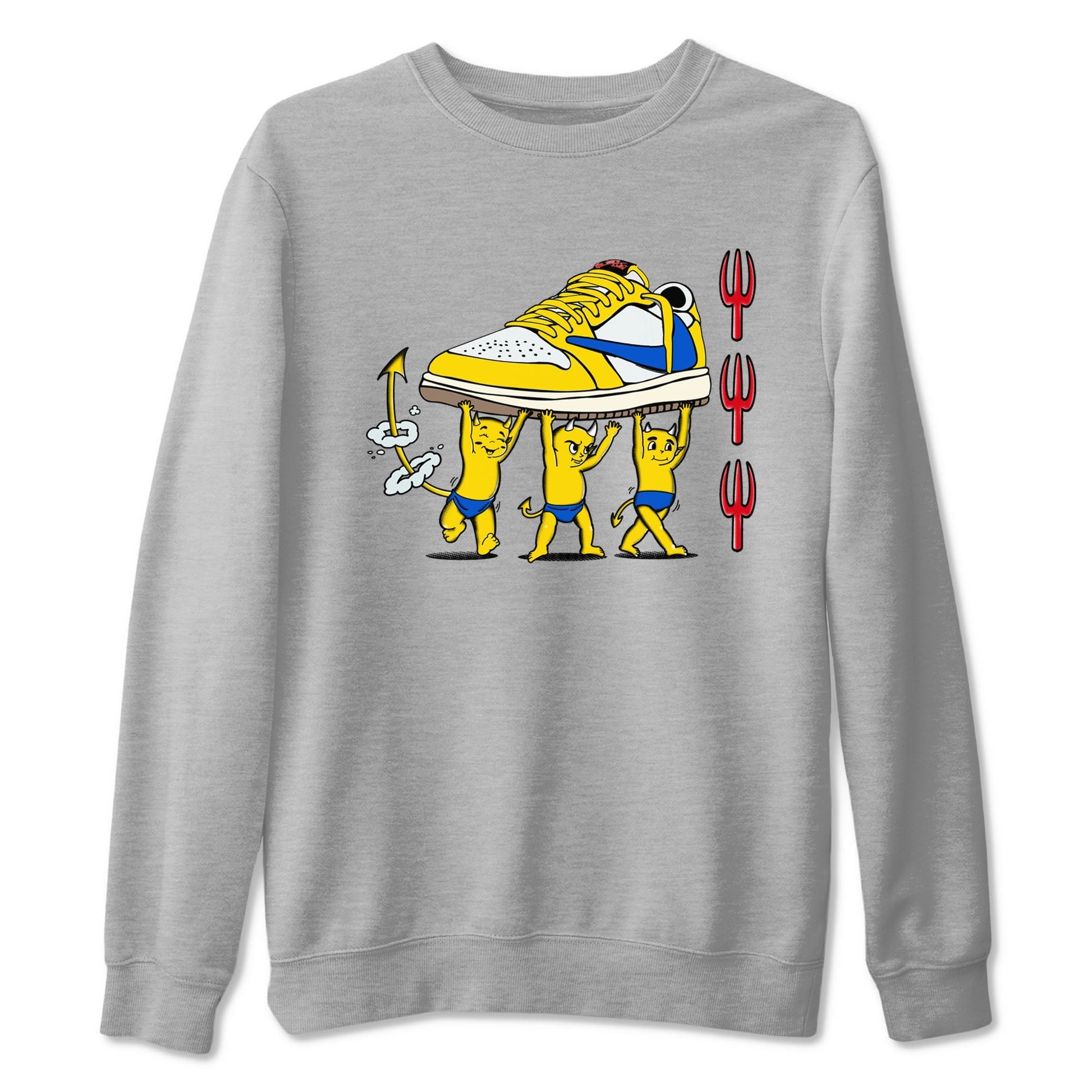 Devil Babies Sneaker Tees - Air Jordan 1 Travis Scott Canary