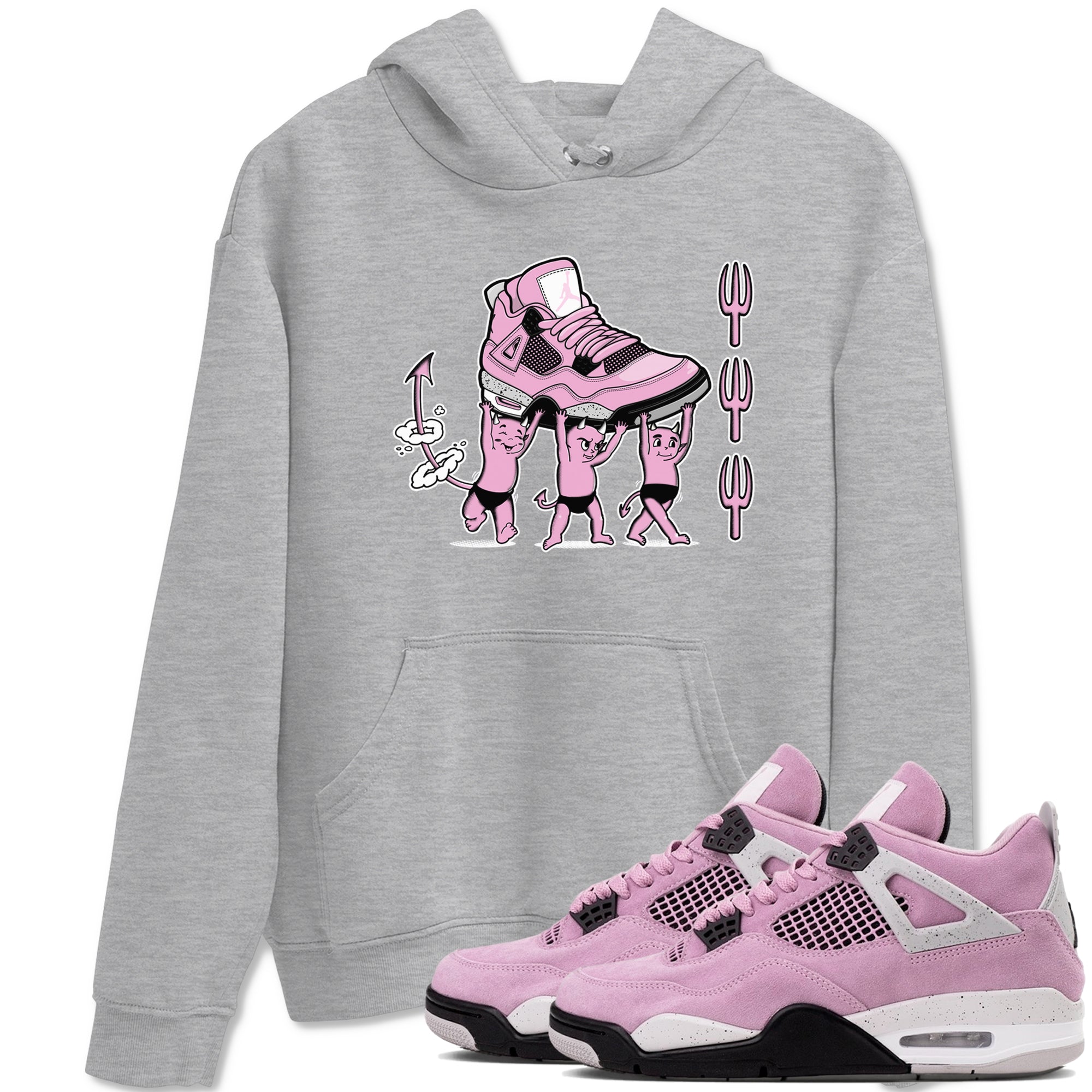 Devil Babies Sneaker Tees - Air Jordan 4 Orchid