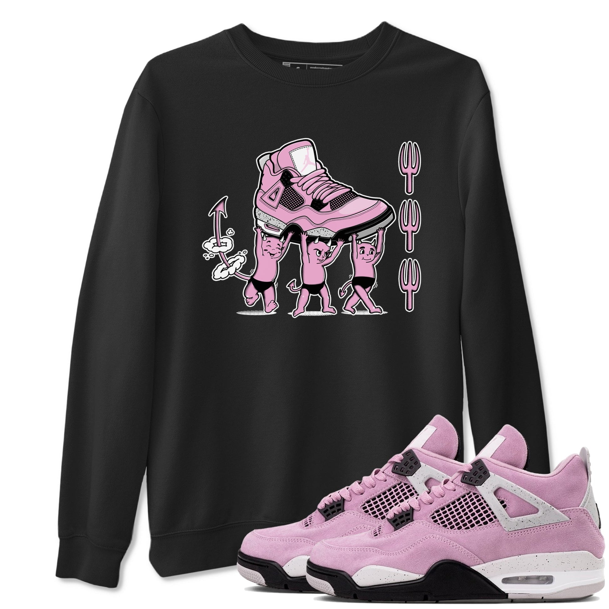 Devil Babies Sneaker Tees - Air Jordan 4 Orchid